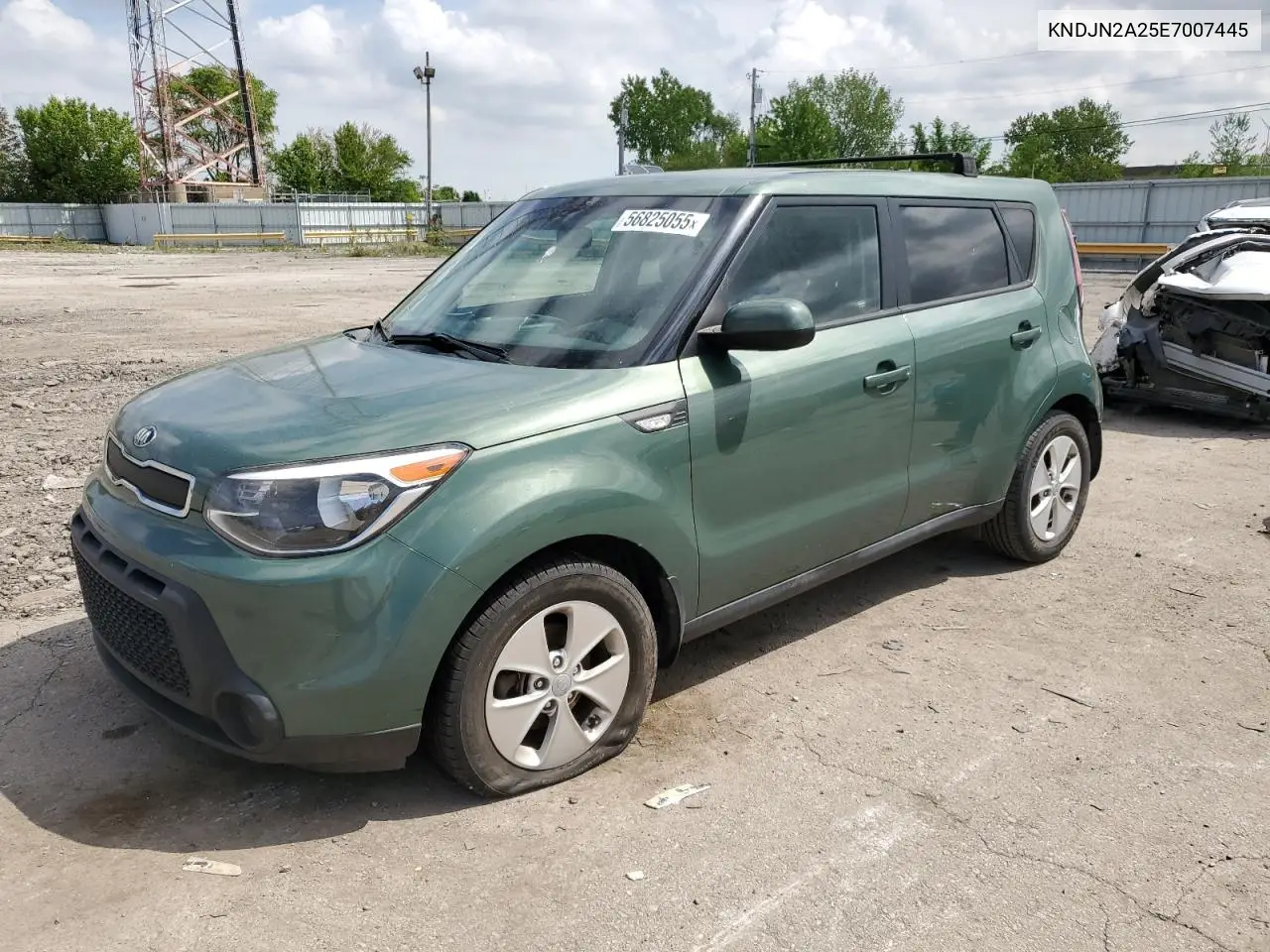 2014 Kia Soul VIN: KNDJN2A25E7007445 Lot: 56825055