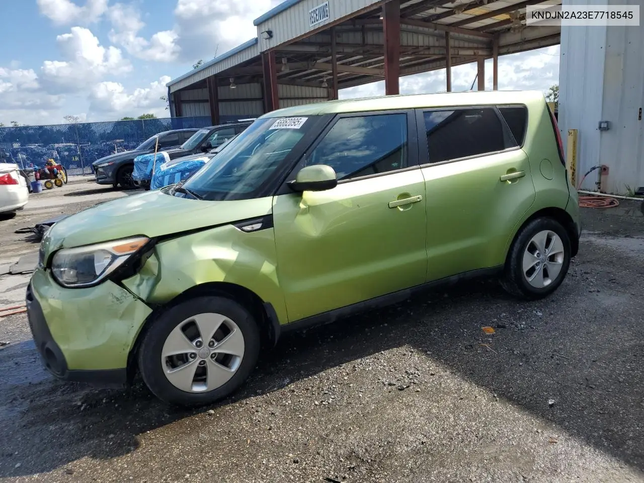 2014 Kia Soul VIN: KNDJN2A23E7718545 Lot: 56862095