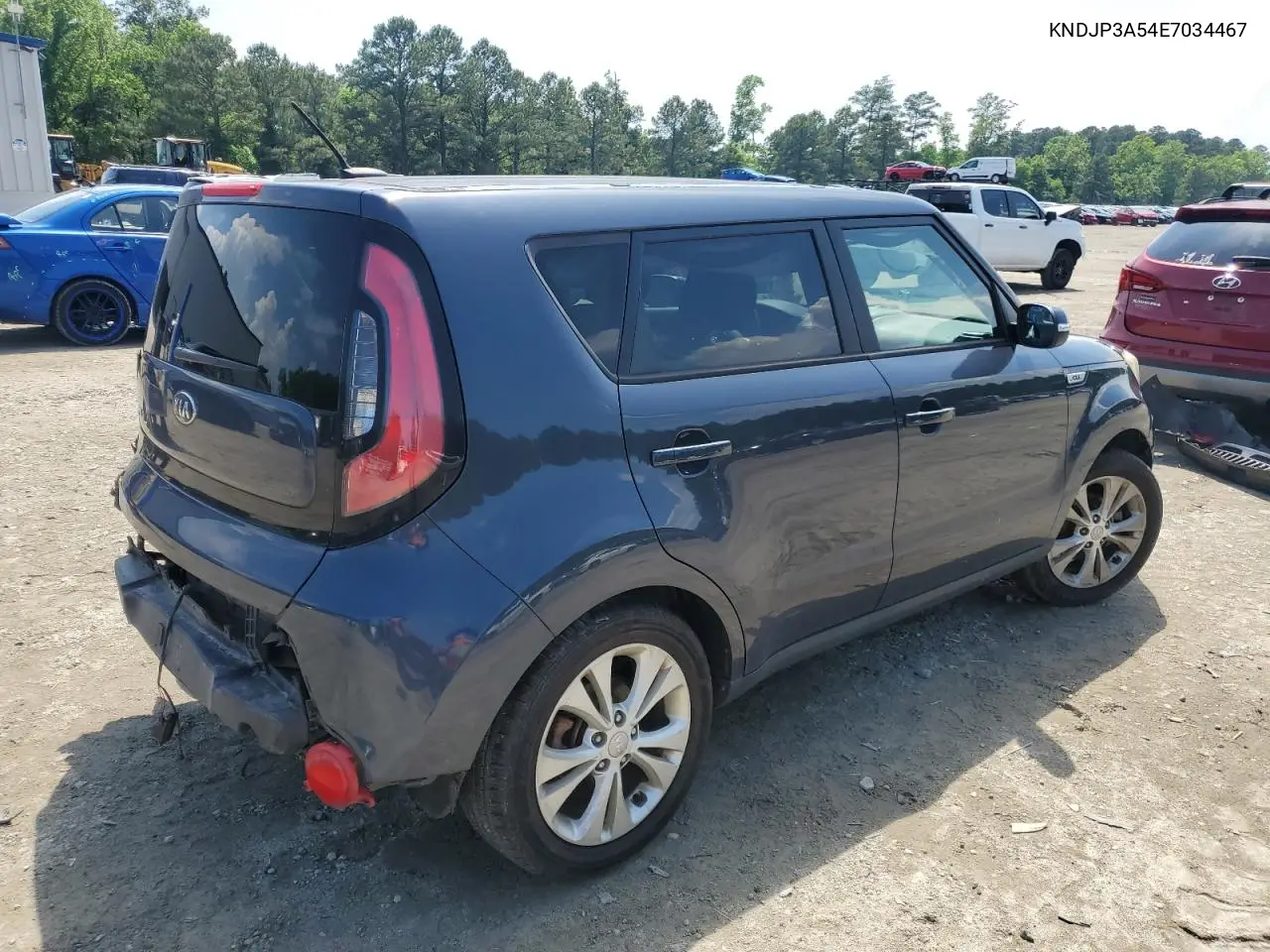 2014 Kia Soul + VIN: KNDJP3A54E7034467 Lot: 56987875