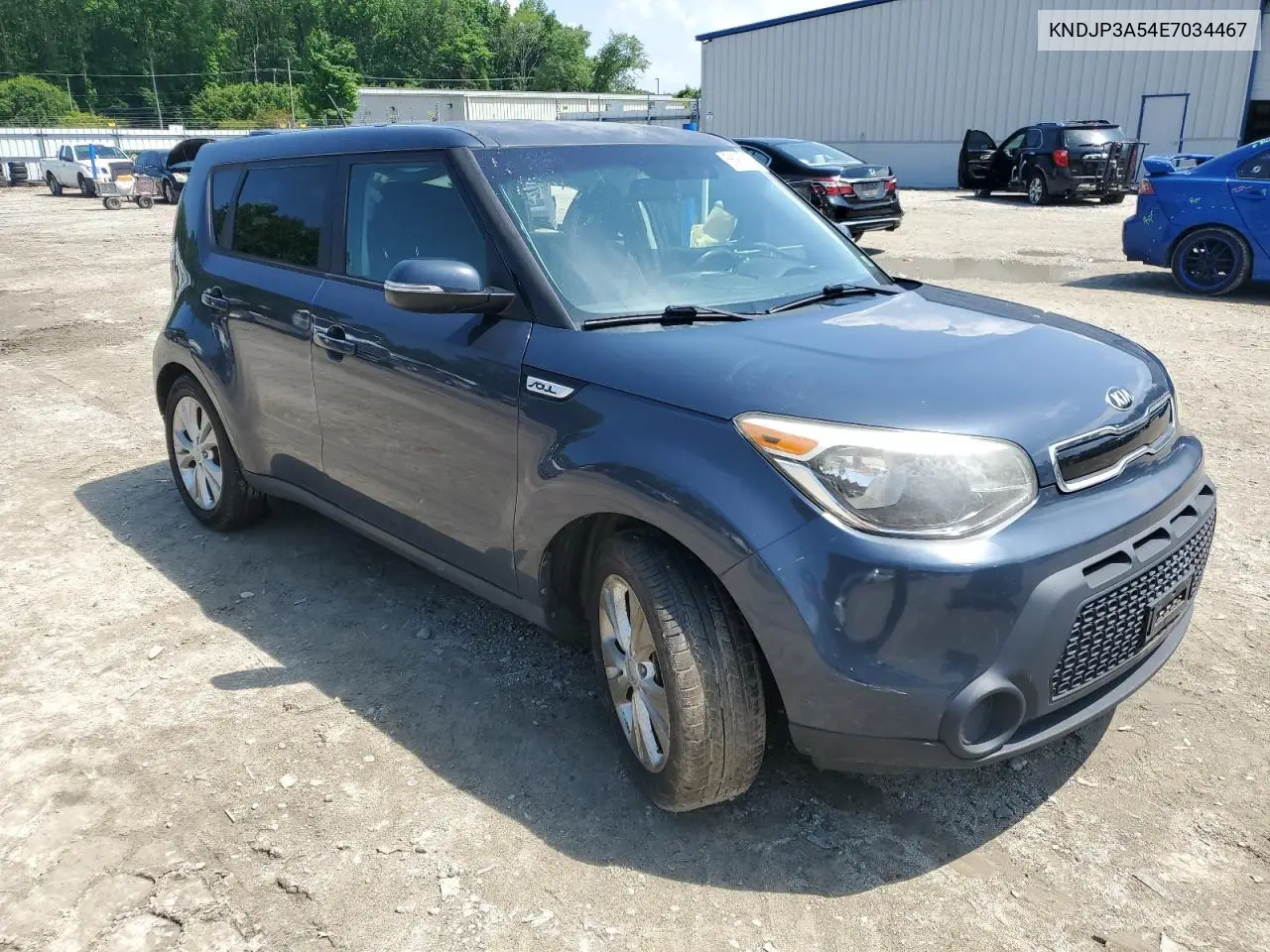 2014 Kia Soul + VIN: KNDJP3A54E7034467 Lot: 56987875