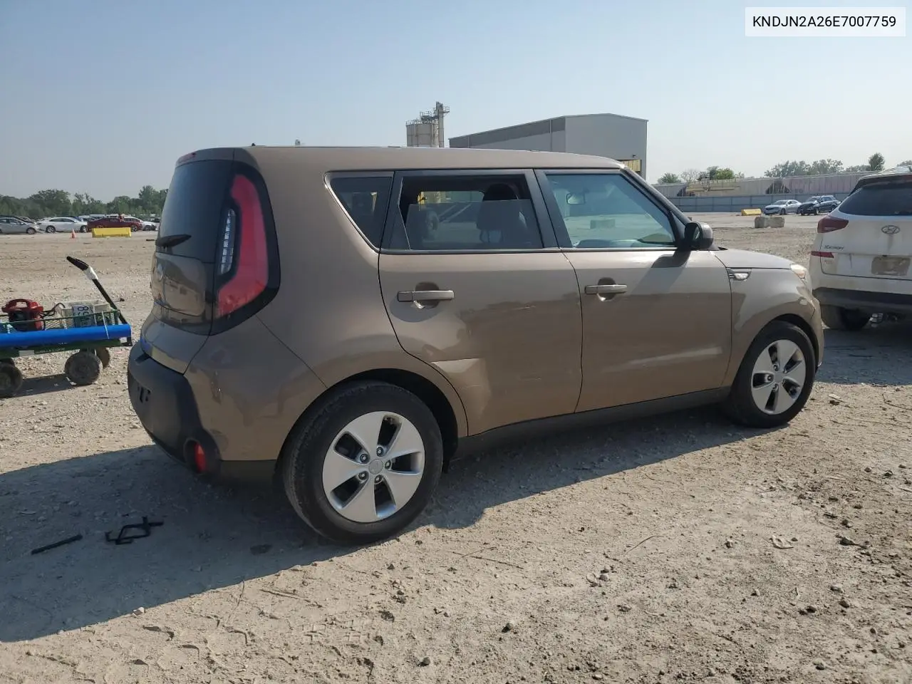 2014 Kia Soul VIN: KNDJN2A26E7007759 Lot: 60229425