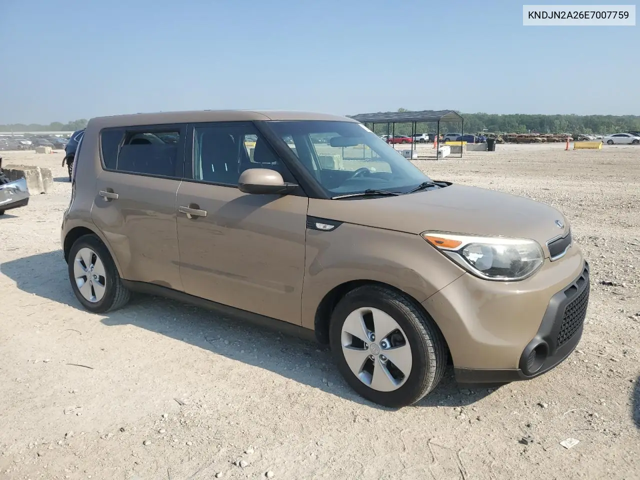 2014 Kia Soul VIN: KNDJN2A26E7007759 Lot: 60229425
