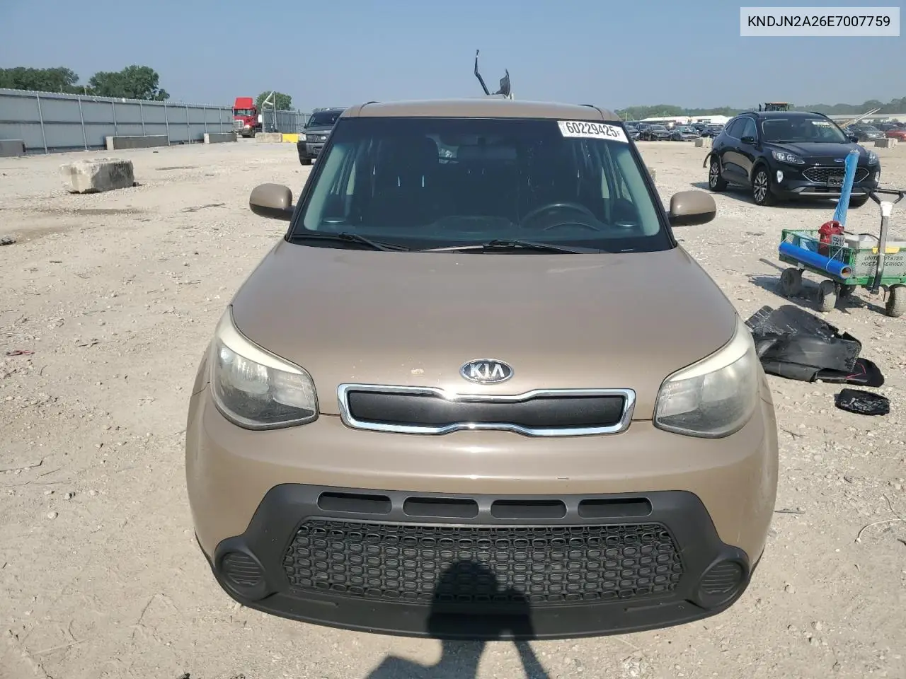 2014 Kia Soul VIN: KNDJN2A26E7007759 Lot: 60229425