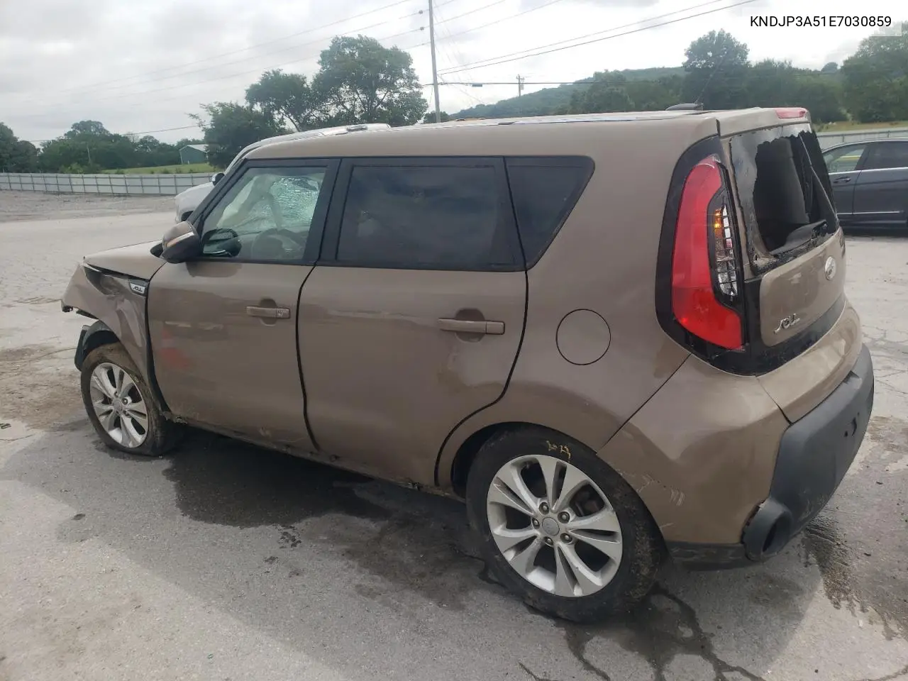 2014 Kia Soul + VIN: KNDJP3A51E7030859 Lot: 60985445