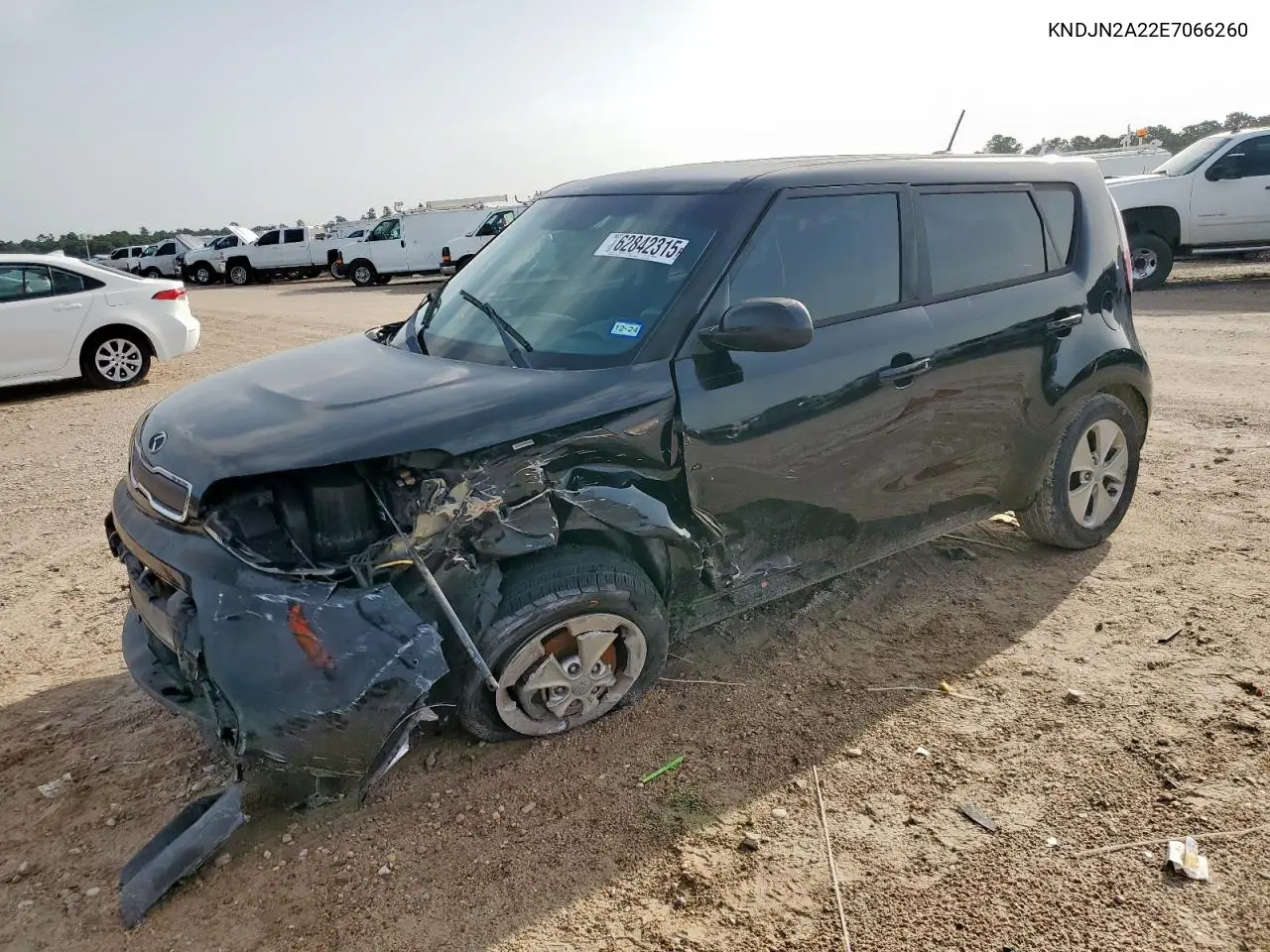 2014 Kia Soul VIN: KNDJN2A22E7066260 Lot: 62842315
