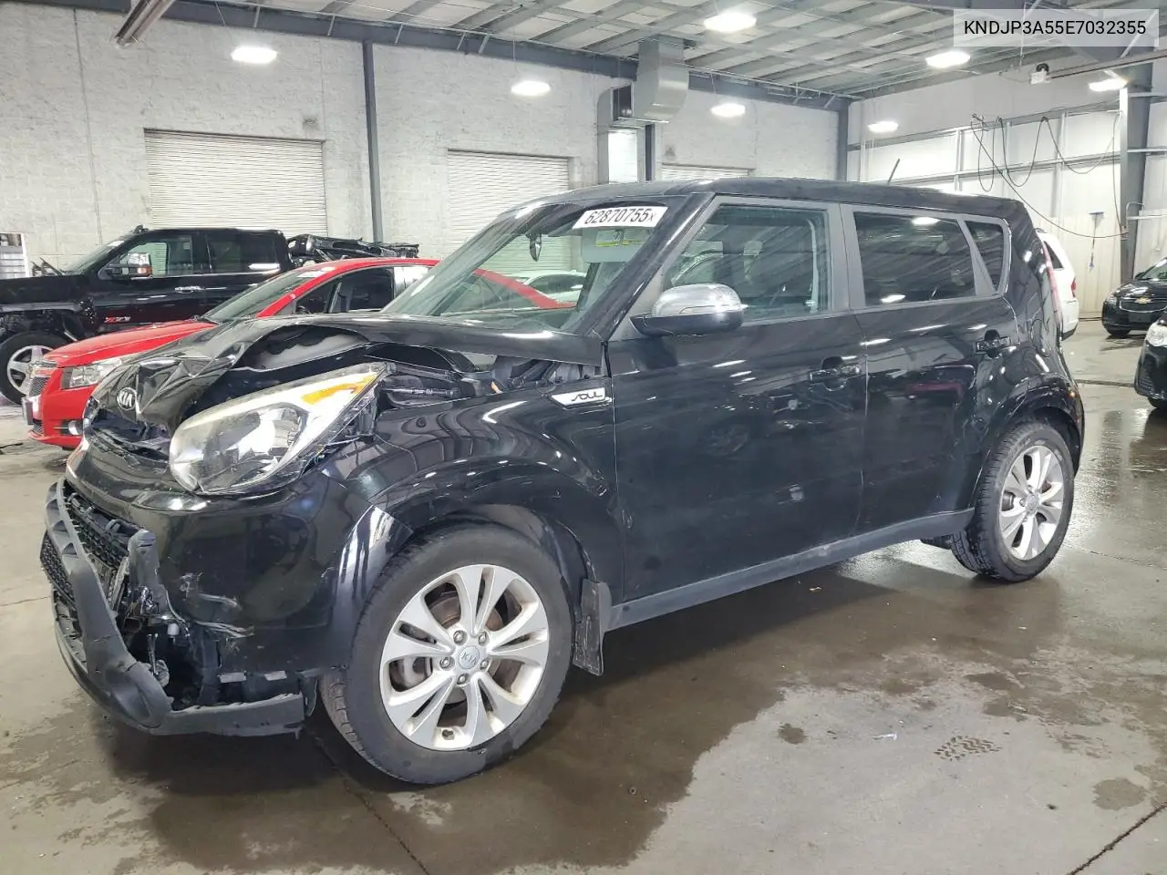 2014 Kia Soul + VIN: KNDJP3A55E7032355 Lot: 62870755
