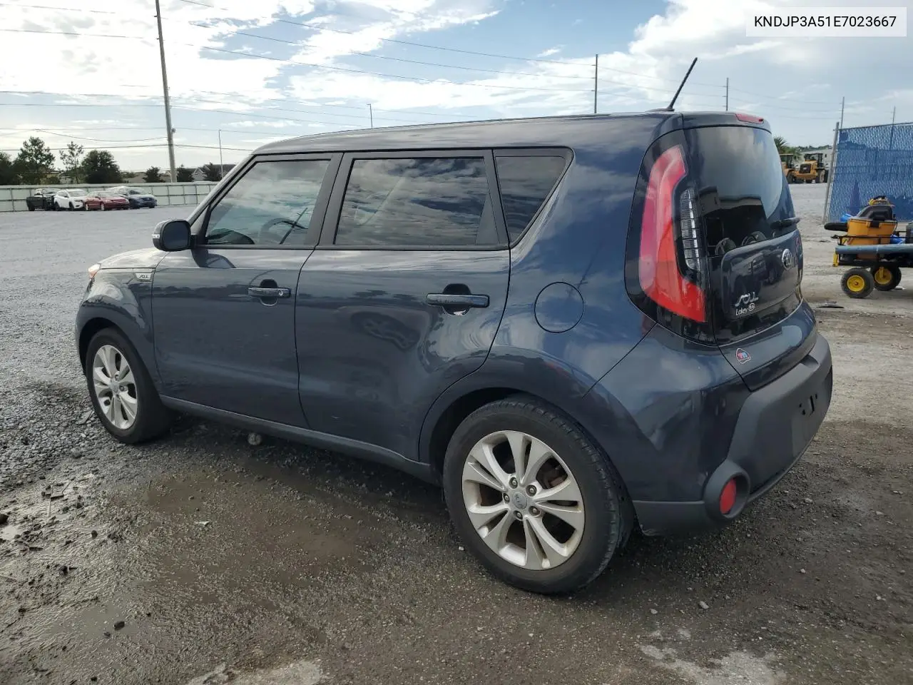 2014 Kia Soul + VIN: KNDJP3A51E7023667 Lot: 63026475