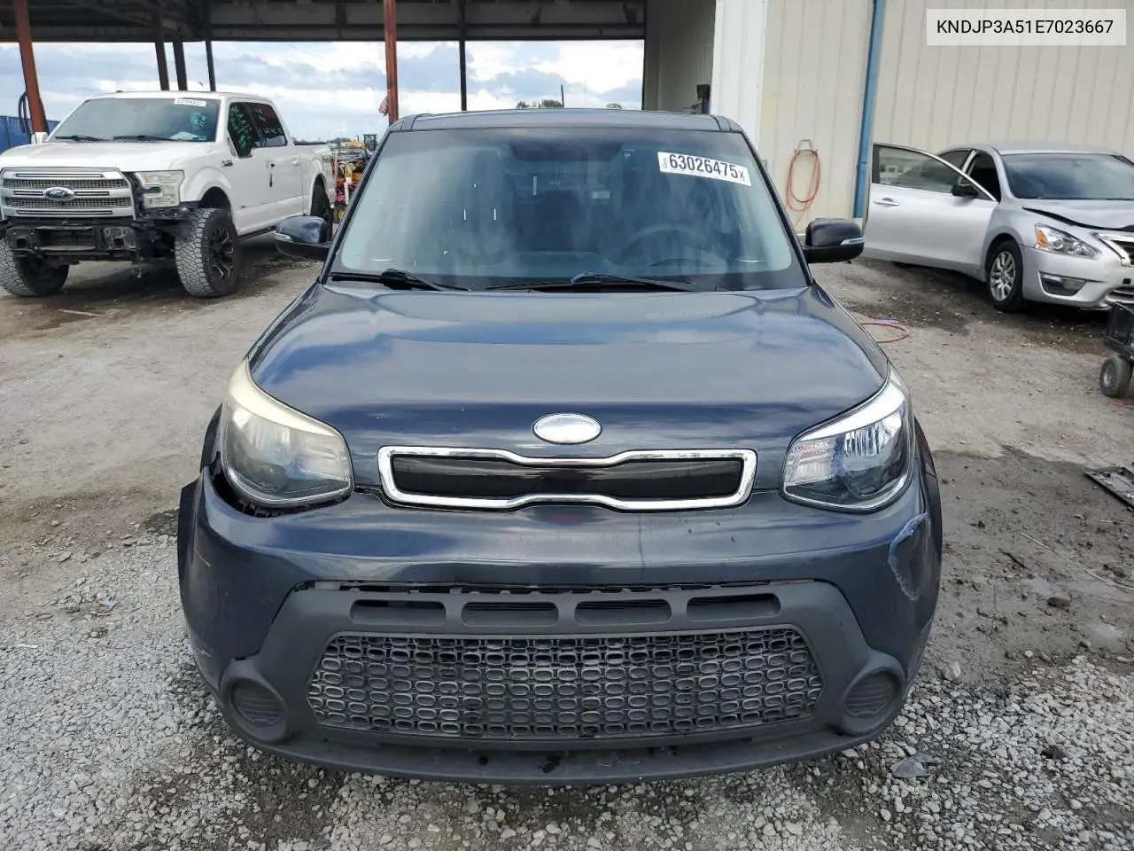 2014 Kia Soul + VIN: KNDJP3A51E7023667 Lot: 63026475
