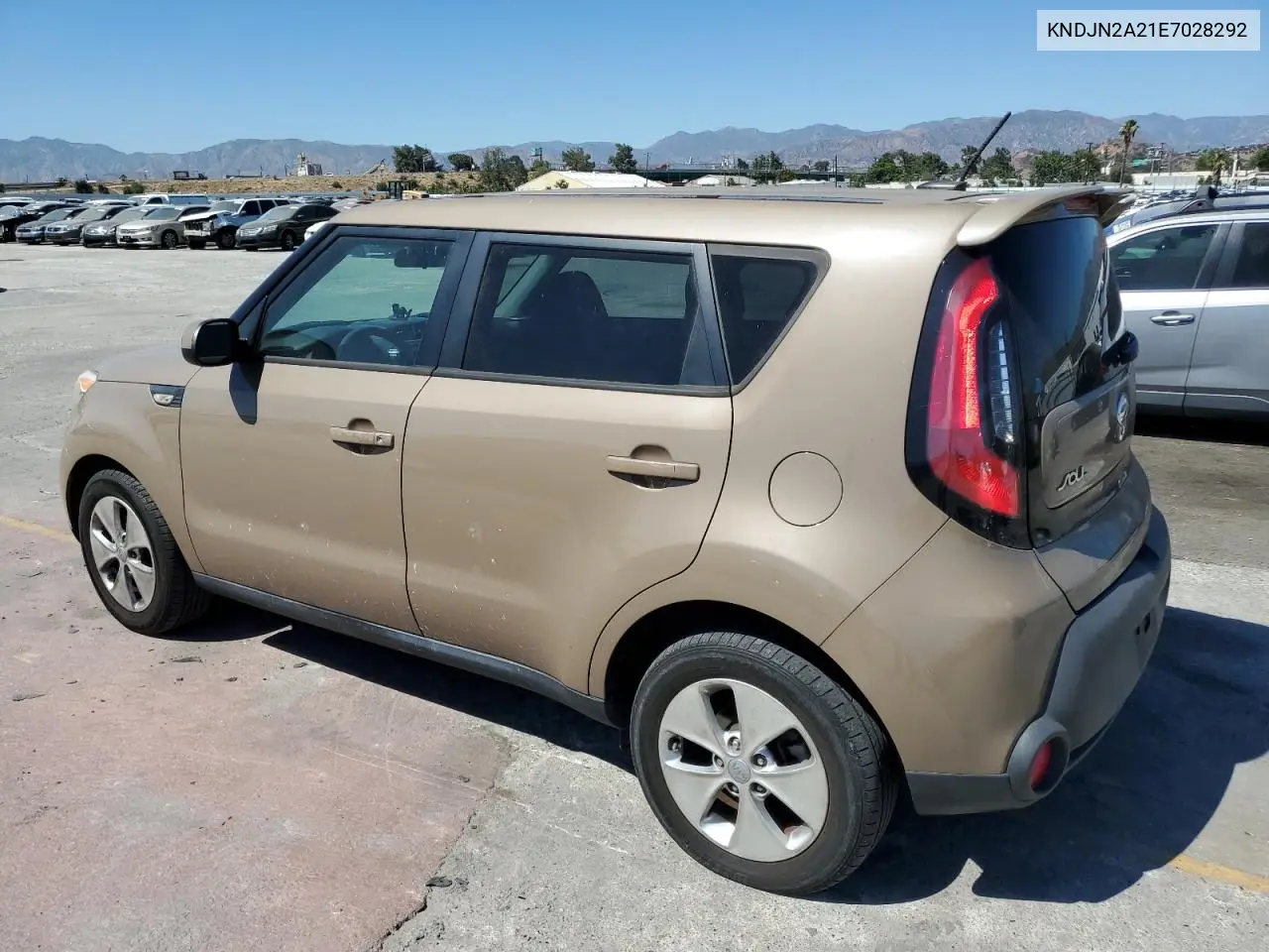 2014 Kia Soul VIN: KNDJN2A21E7028292 Lot: 63058735
