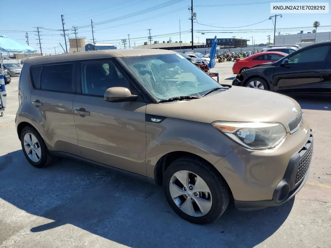 2014 Kia Soul VIN: KNDJN2A21E7028292 Lot: 63058735