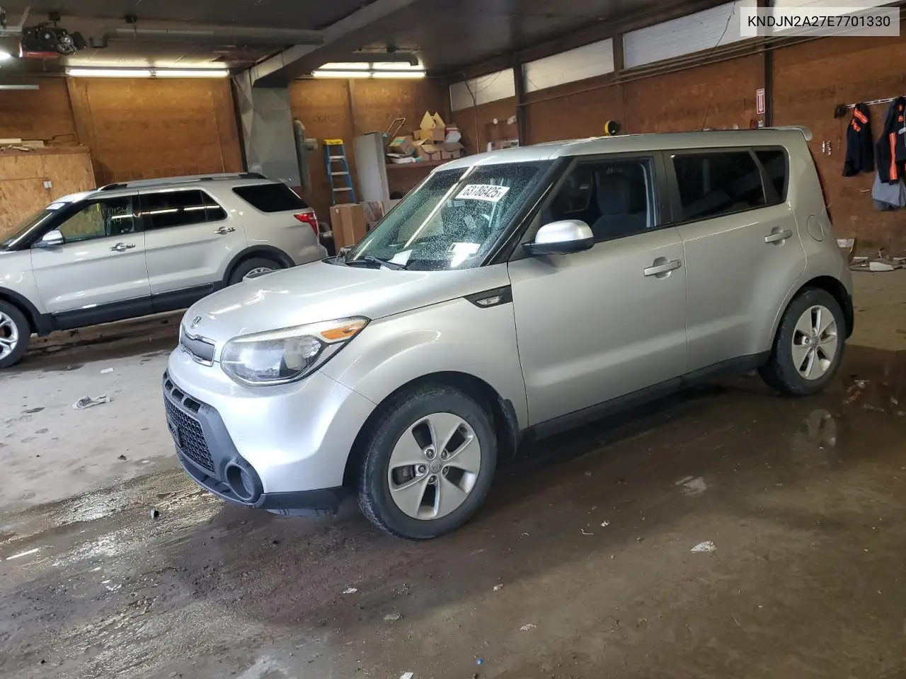 2014 Kia Soul VIN: KNDJN2A27E7701330 Lot: 63186425