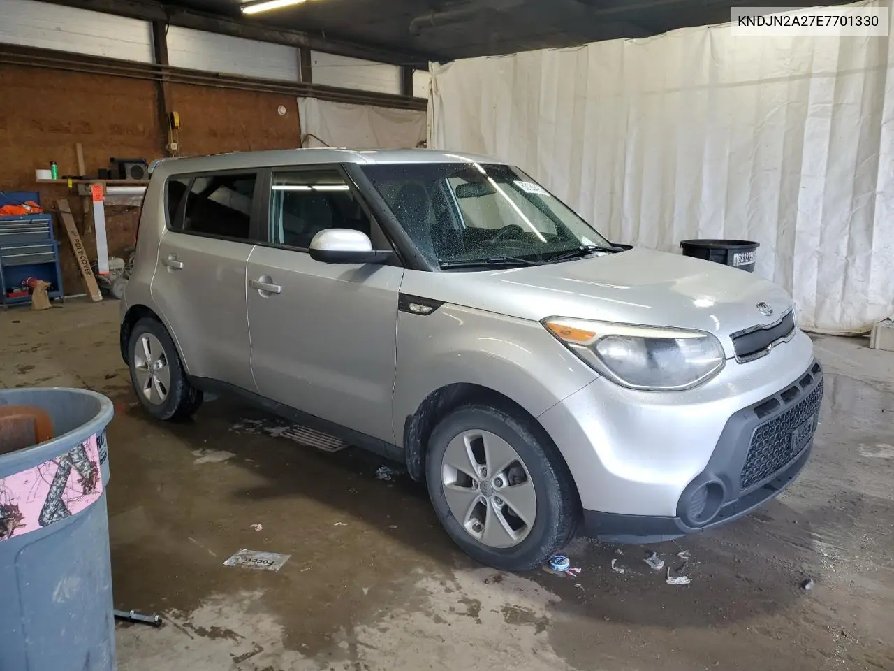 2014 Kia Soul VIN: KNDJN2A27E7701330 Lot: 63186425