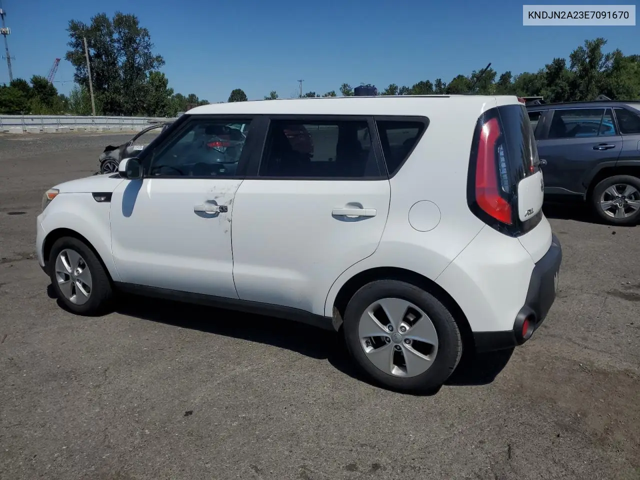 2014 Kia Soul VIN: KNDJN2A23E7091670 Lot: 66041645
