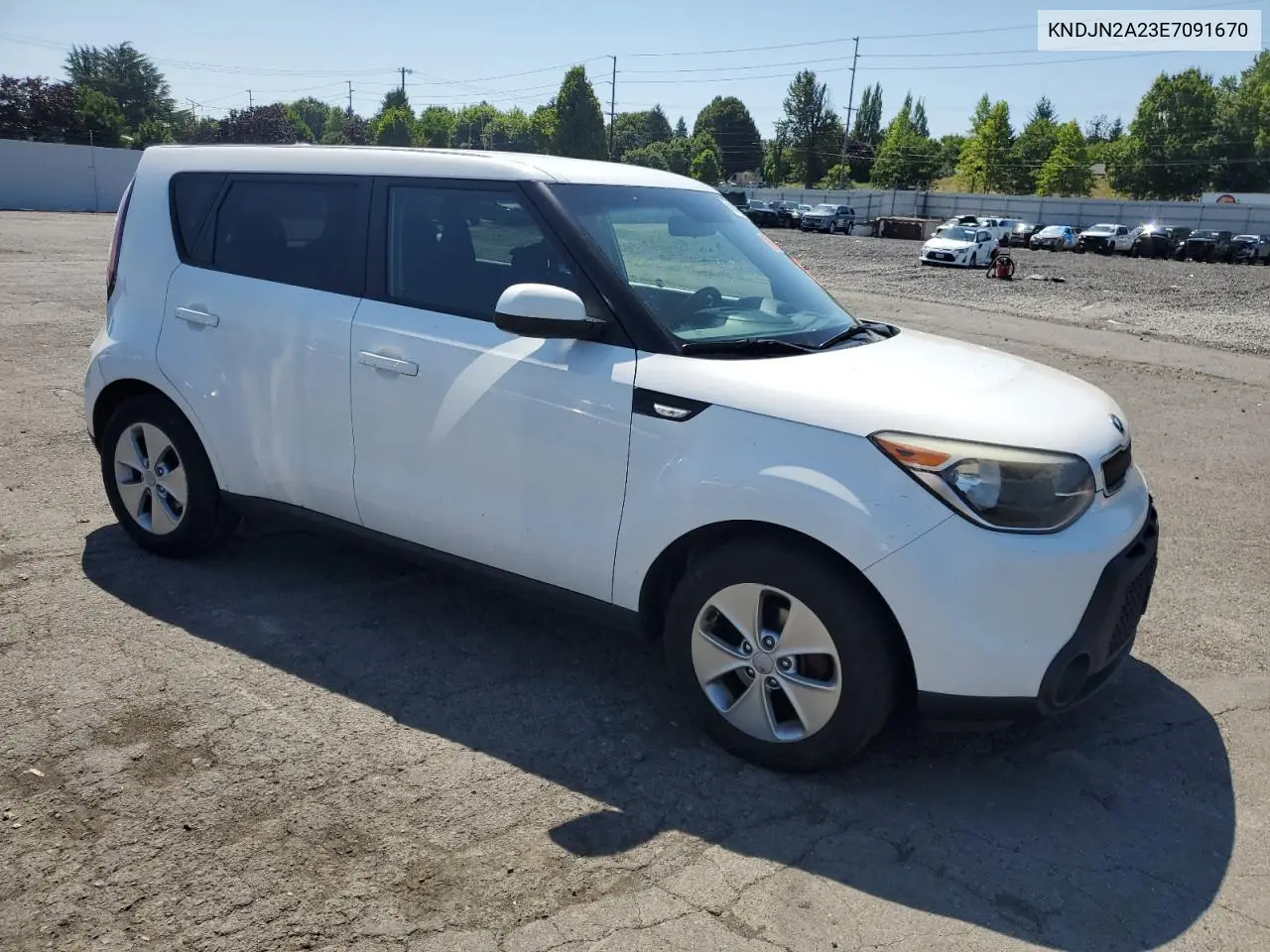 2014 Kia Soul VIN: KNDJN2A23E7091670 Lot: 66041645