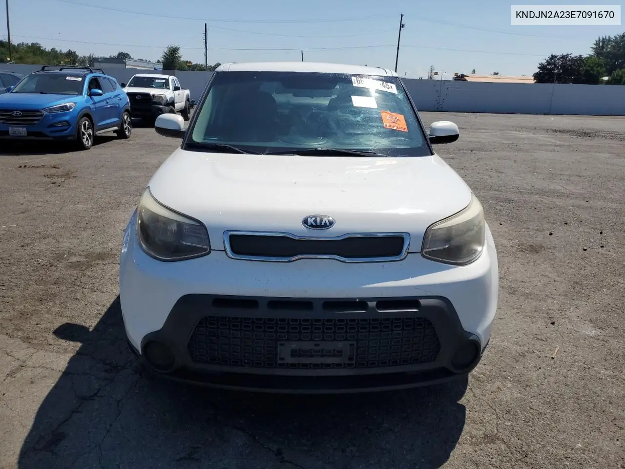 2014 Kia Soul VIN: KNDJN2A23E7091670 Lot: 66041645