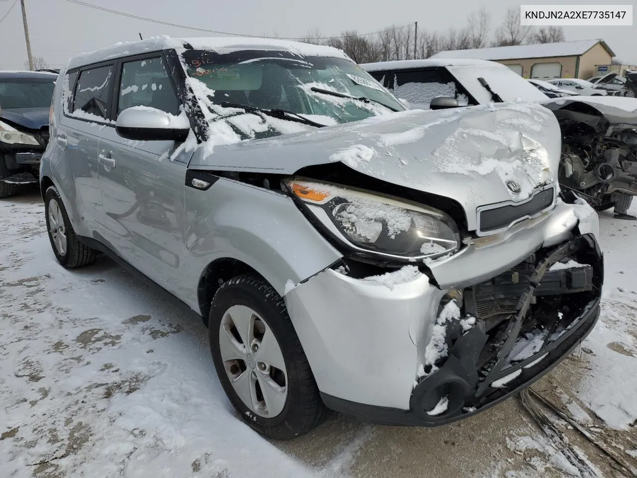 2014 Kia Soul VIN: KNDJN2A2XE7735147 Lot: 82688774