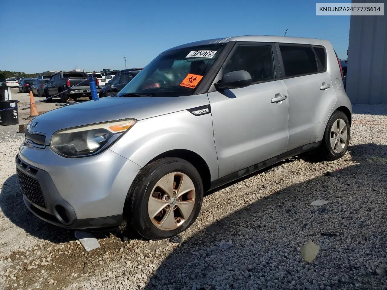 2015 Kia Soul VIN: KNDJN2A24F7775614 Lot: 41520785