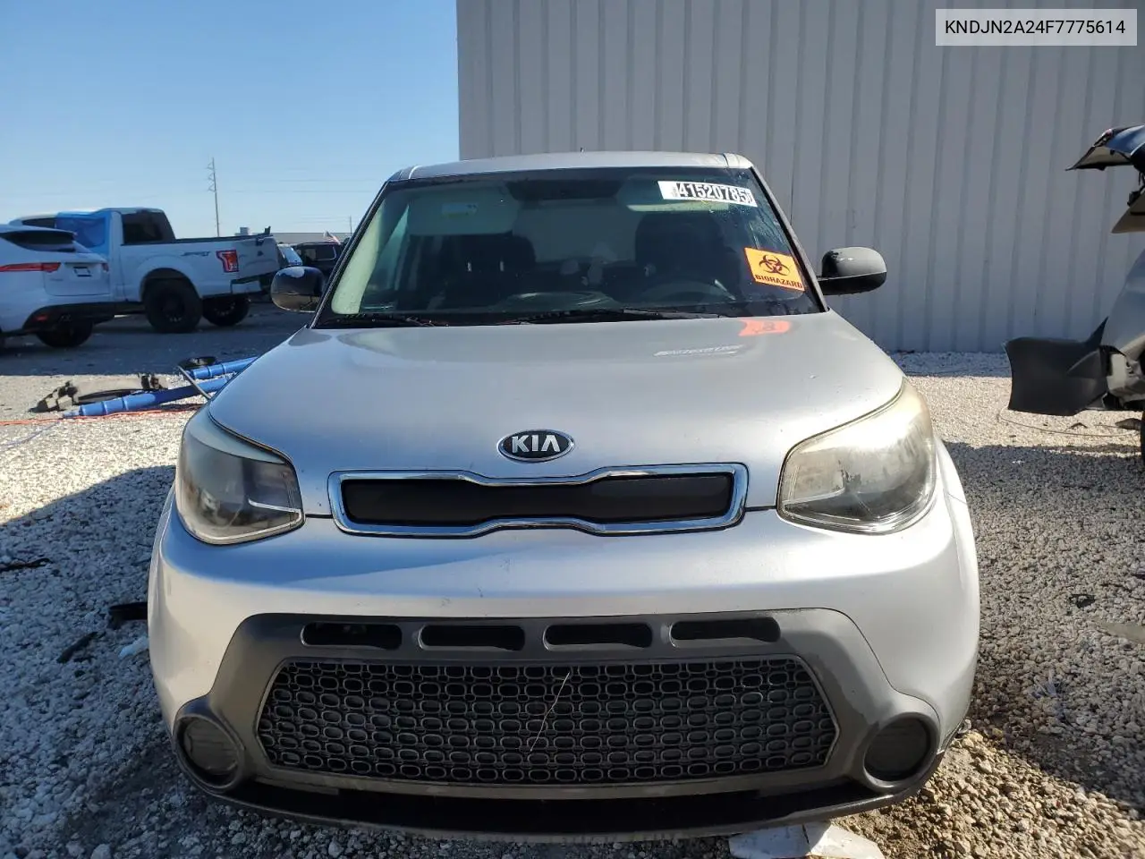 2015 Kia Soul VIN: KNDJN2A24F7775614 Lot: 41520785