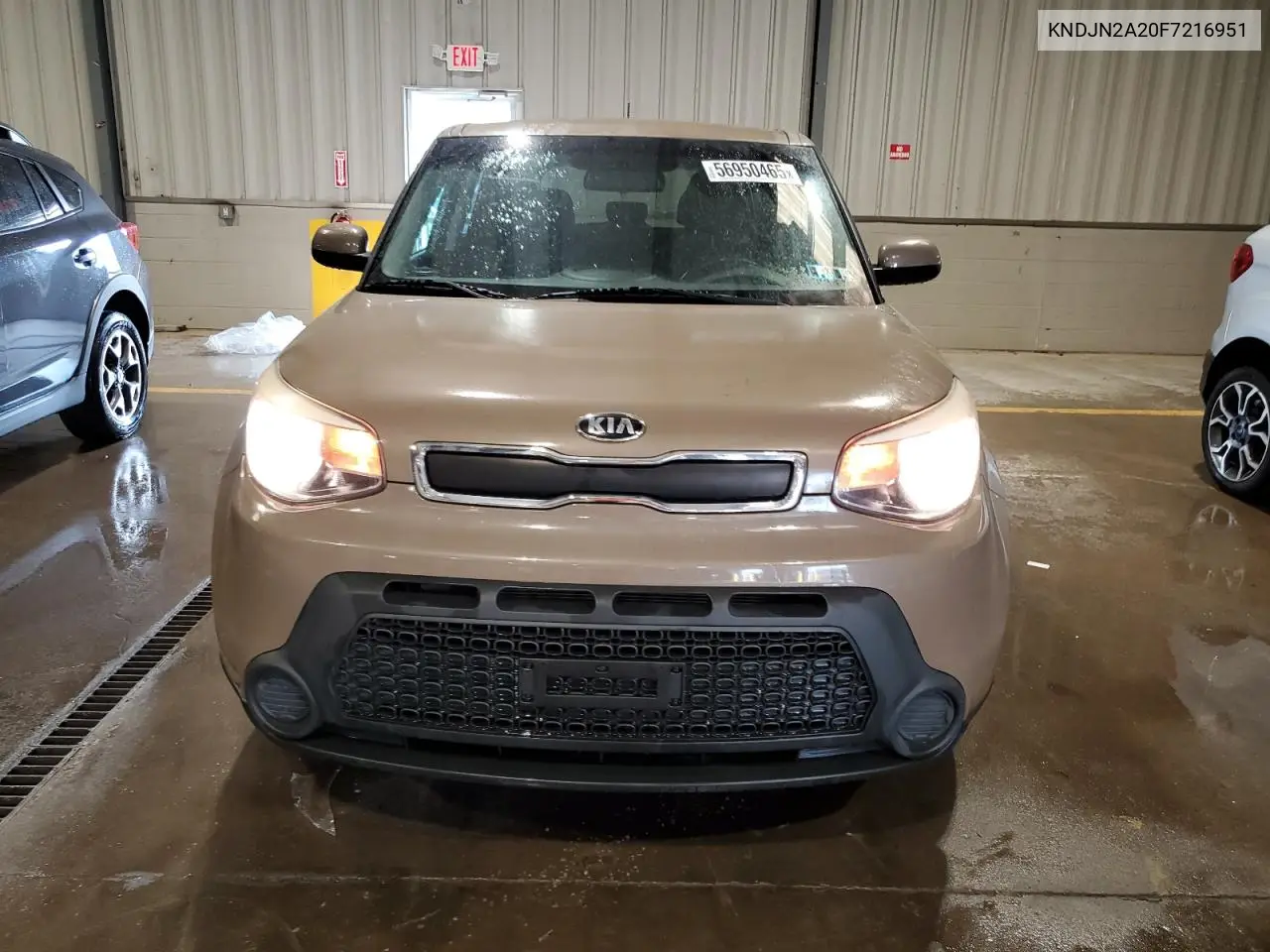 2015 Kia Soul VIN: KNDJN2A20F7216951 Lot: 56950465