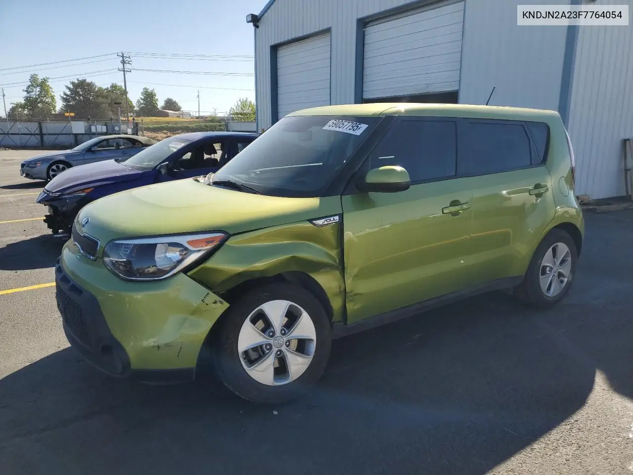 2015 Kia Soul VIN: KNDJN2A23F7764054 Lot: 59057795