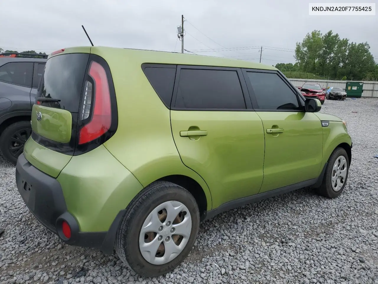 2015 Kia Soul VIN: KNDJN2A20F7755425 Lot: 61263965