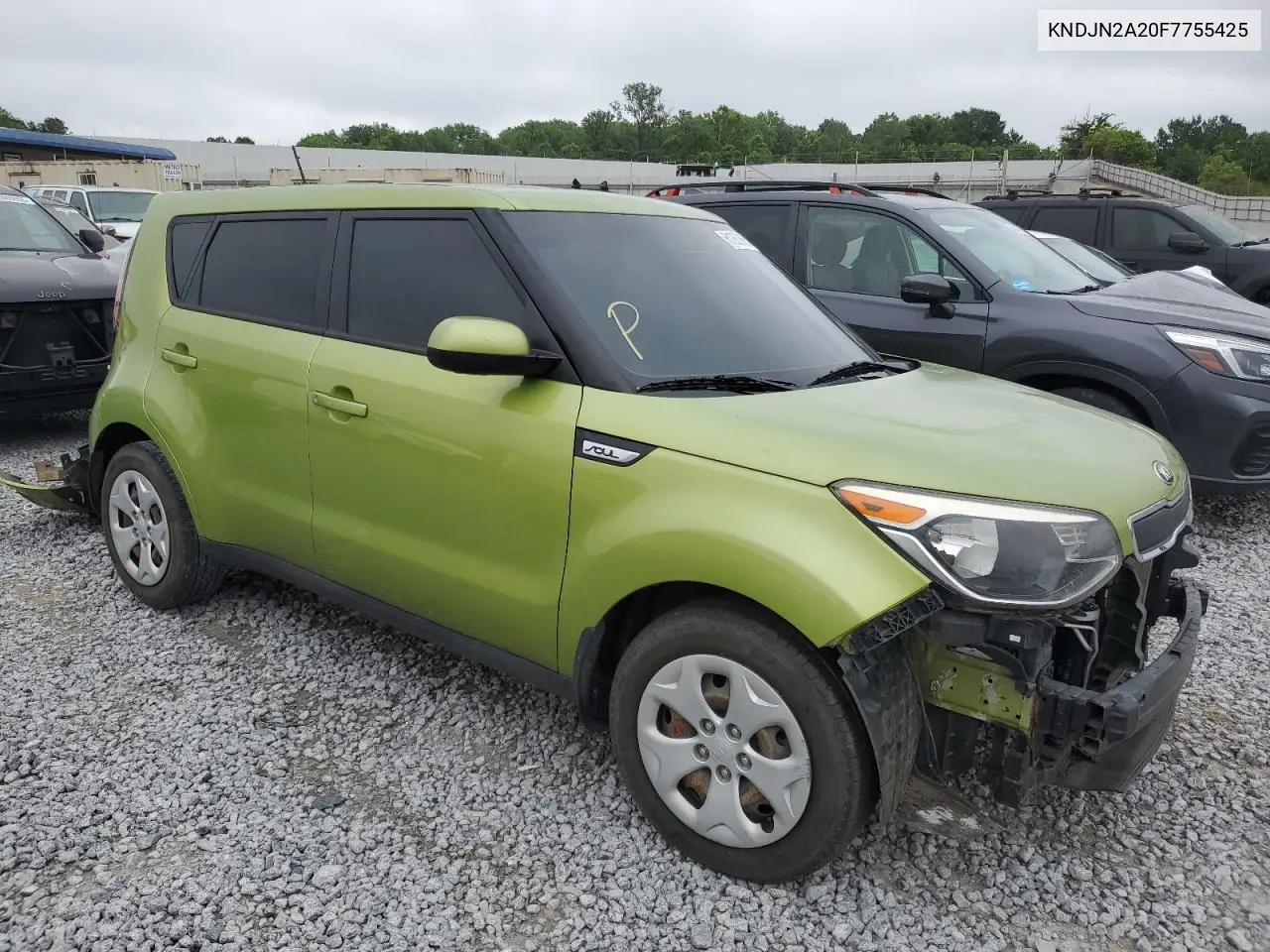 2015 Kia Soul VIN: KNDJN2A20F7755425 Lot: 61263965