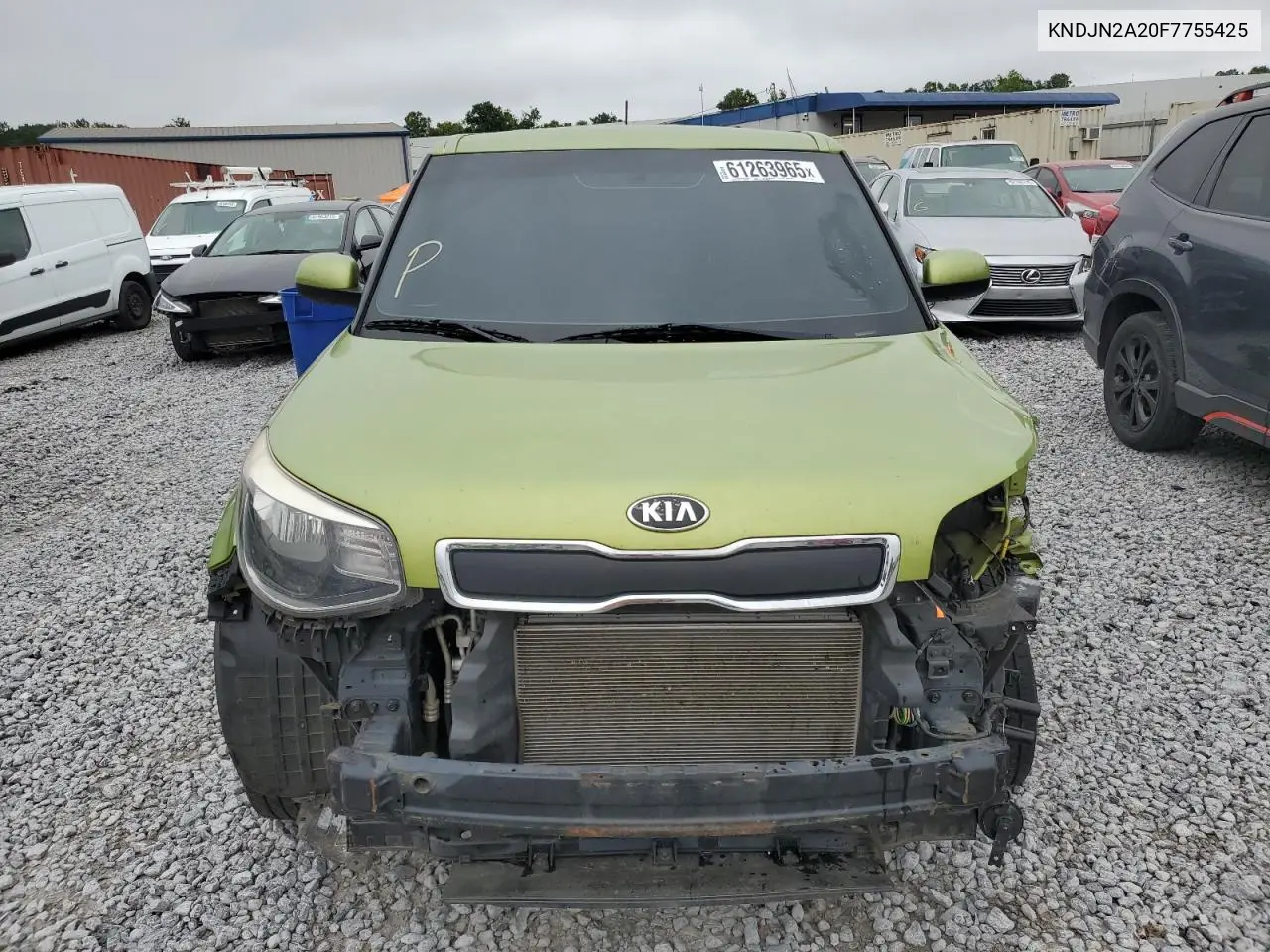 2015 Kia Soul VIN: KNDJN2A20F7755425 Lot: 61263965