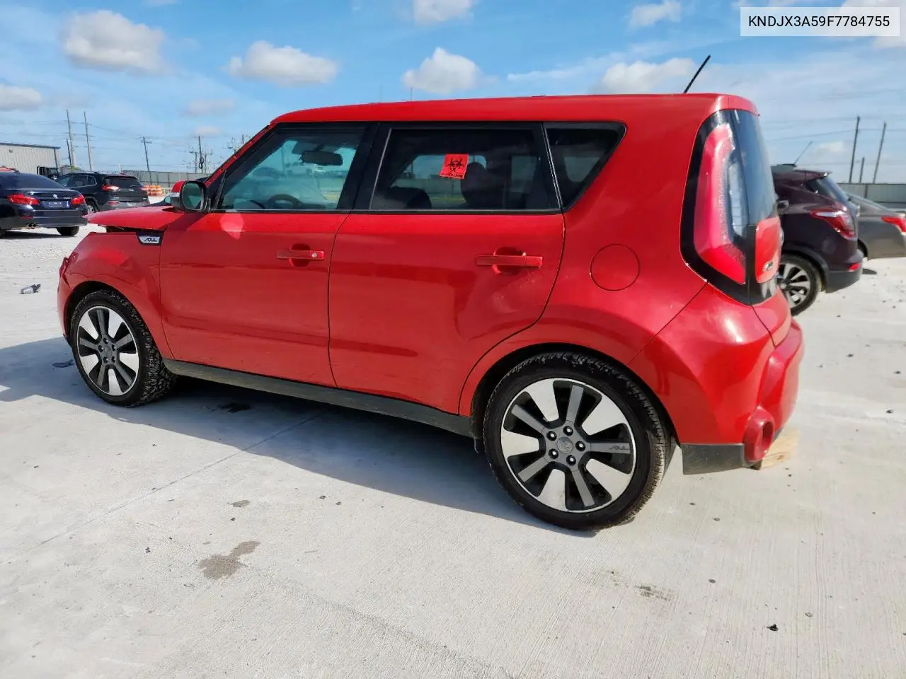 2015 Kia Soul ! VIN: KNDJX3A59F7784755 Lot: 61678915
