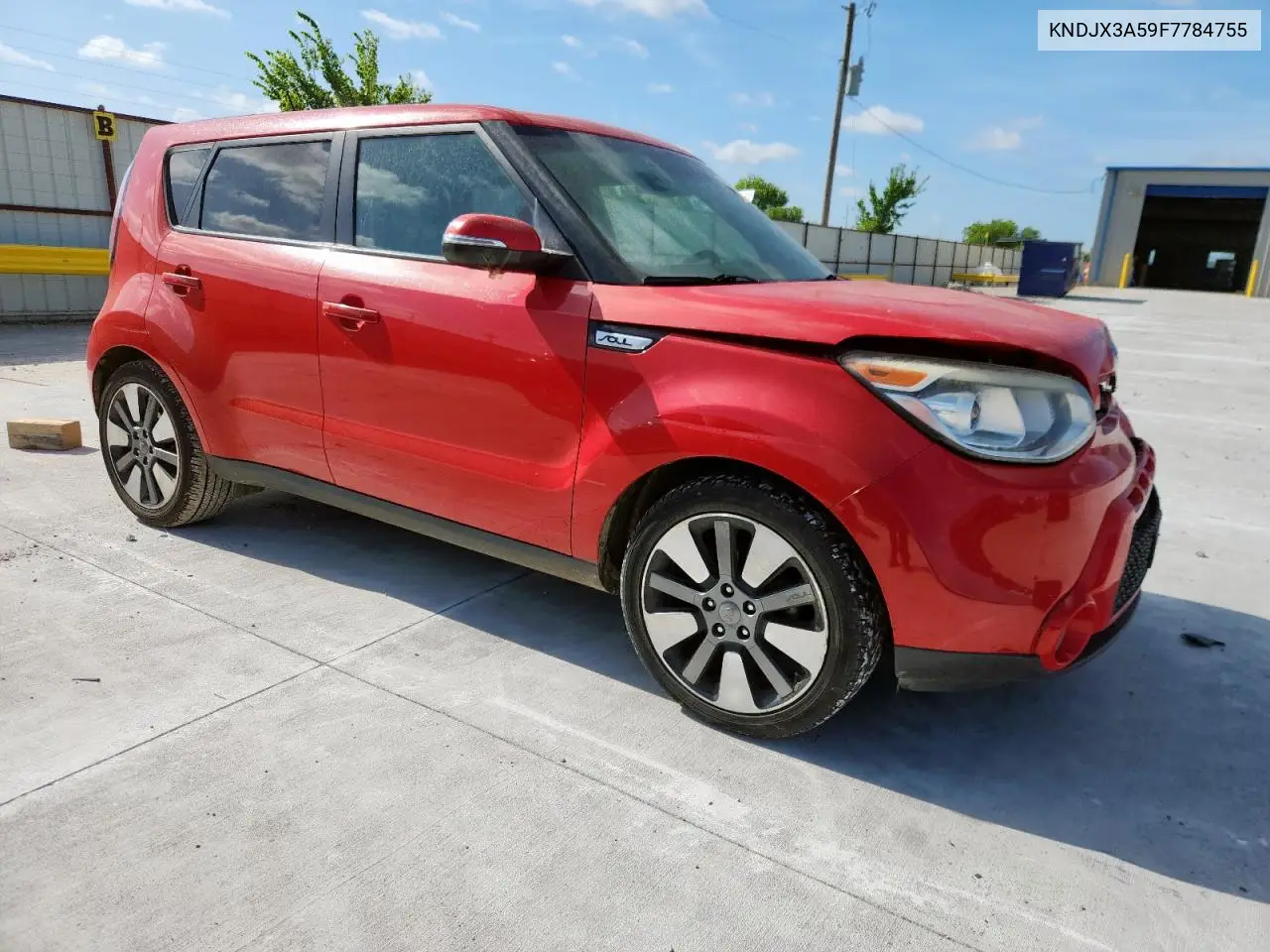 2015 Kia Soul ! VIN: KNDJX3A59F7784755 Lot: 61678915
