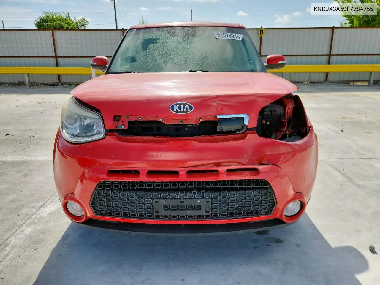 2015 Kia Soul ! VIN: KNDJX3A59F7784755 Lot: 61678915