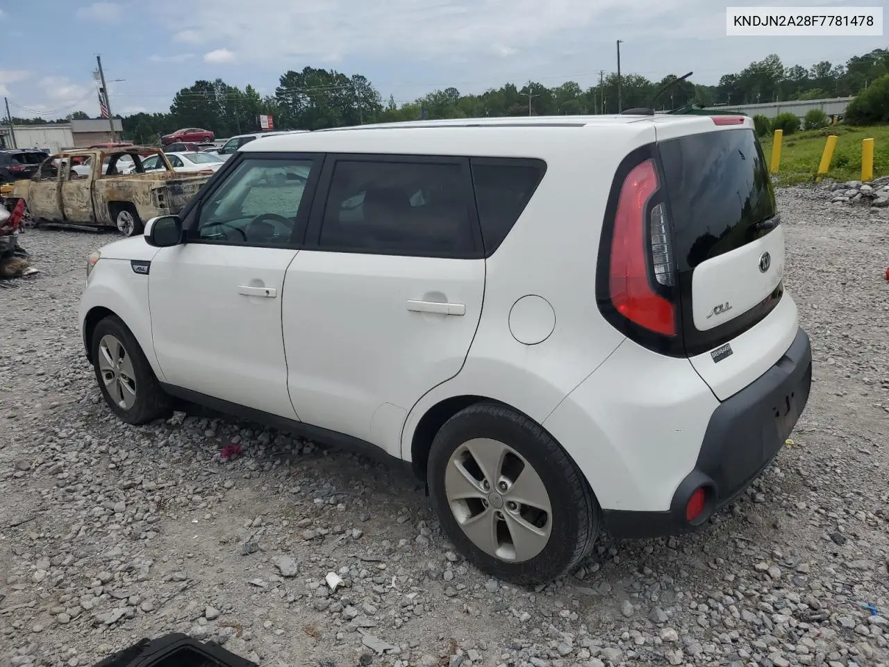 2015 Kia Soul VIN: KNDJN2A28F7781478 Lot: 62402435
