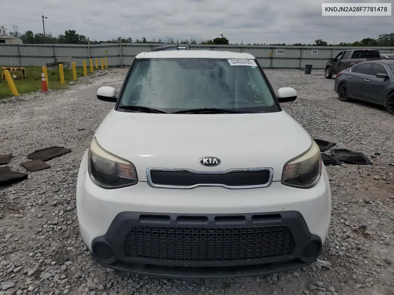 2015 Kia Soul VIN: KNDJN2A28F7781478 Lot: 62402435