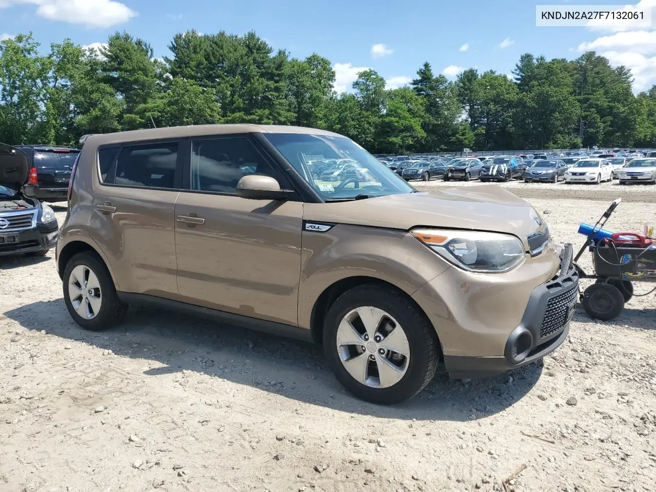 2015 Kia Soul VIN: KNDJN2A27F7132061 Lot: 62536105