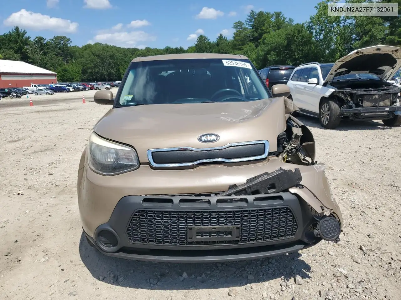 2015 Kia Soul VIN: KNDJN2A27F7132061 Lot: 62536105