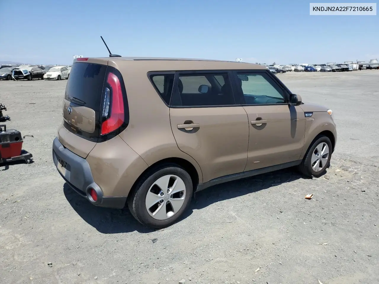 2015 Kia Soul VIN: KNDJN2A22F7210665 Lot: 62890495