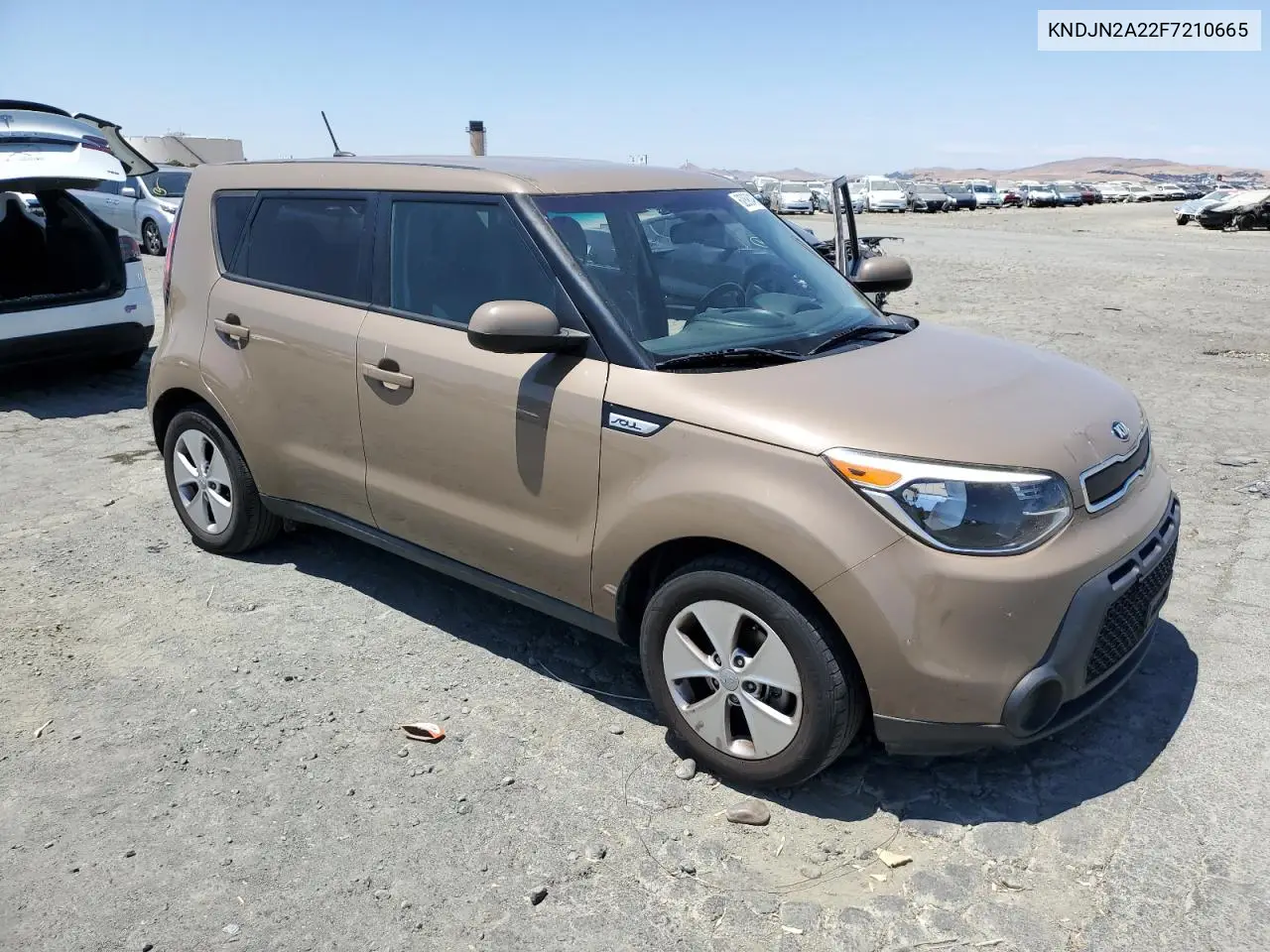 2015 Kia Soul VIN: KNDJN2A22F7210665 Lot: 62890495