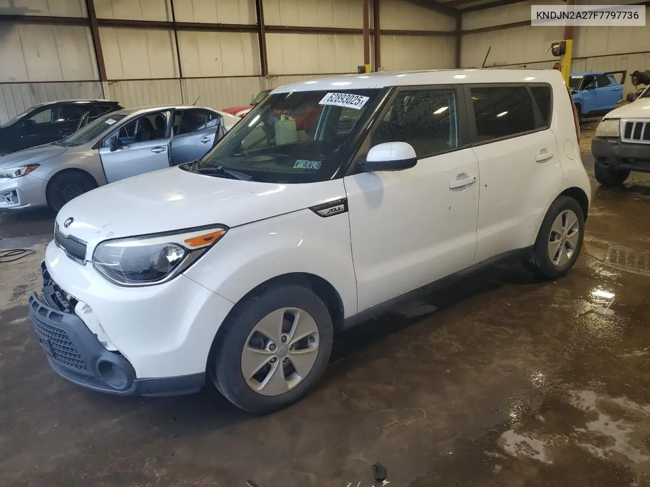 2015 Kia Soul VIN: KNDJN2A27F7797736 Lot: 62893025