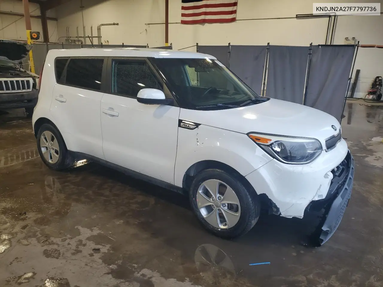 2015 Kia Soul VIN: KNDJN2A27F7797736 Lot: 62893025