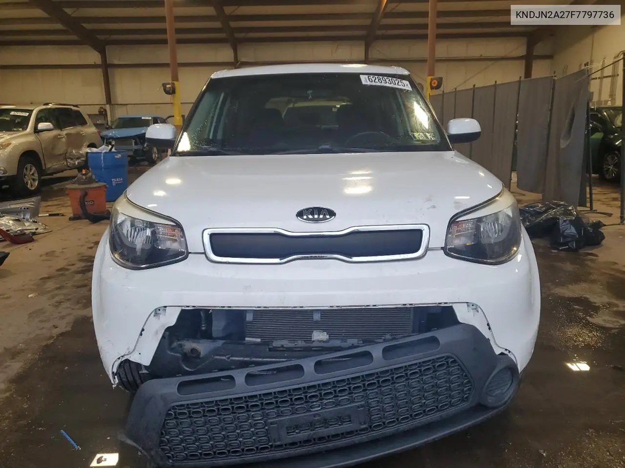 2015 Kia Soul VIN: KNDJN2A27F7797736 Lot: 62893025
