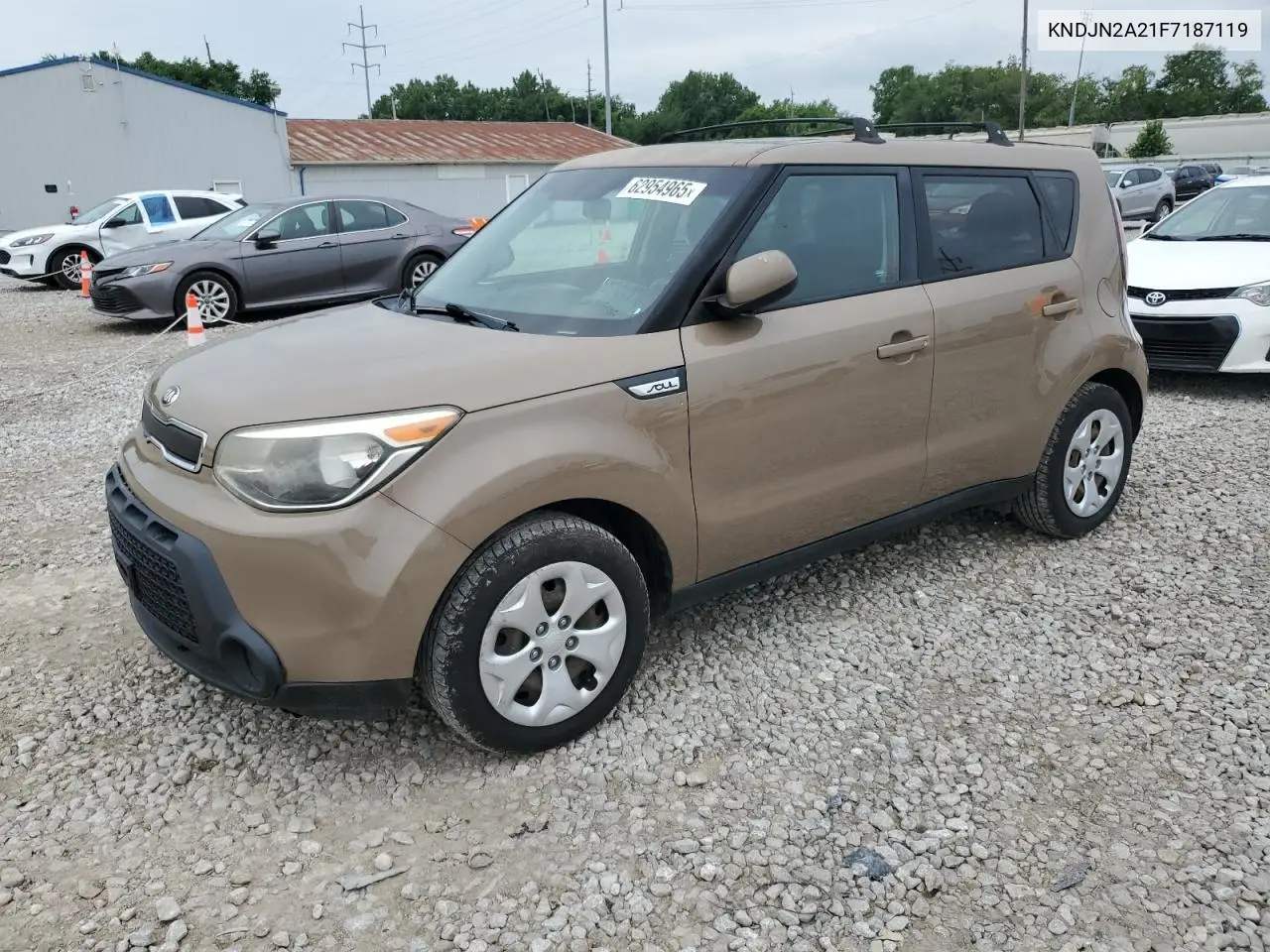 2015 Kia Soul VIN: KNDJN2A21F7187119 Lot: 62954965