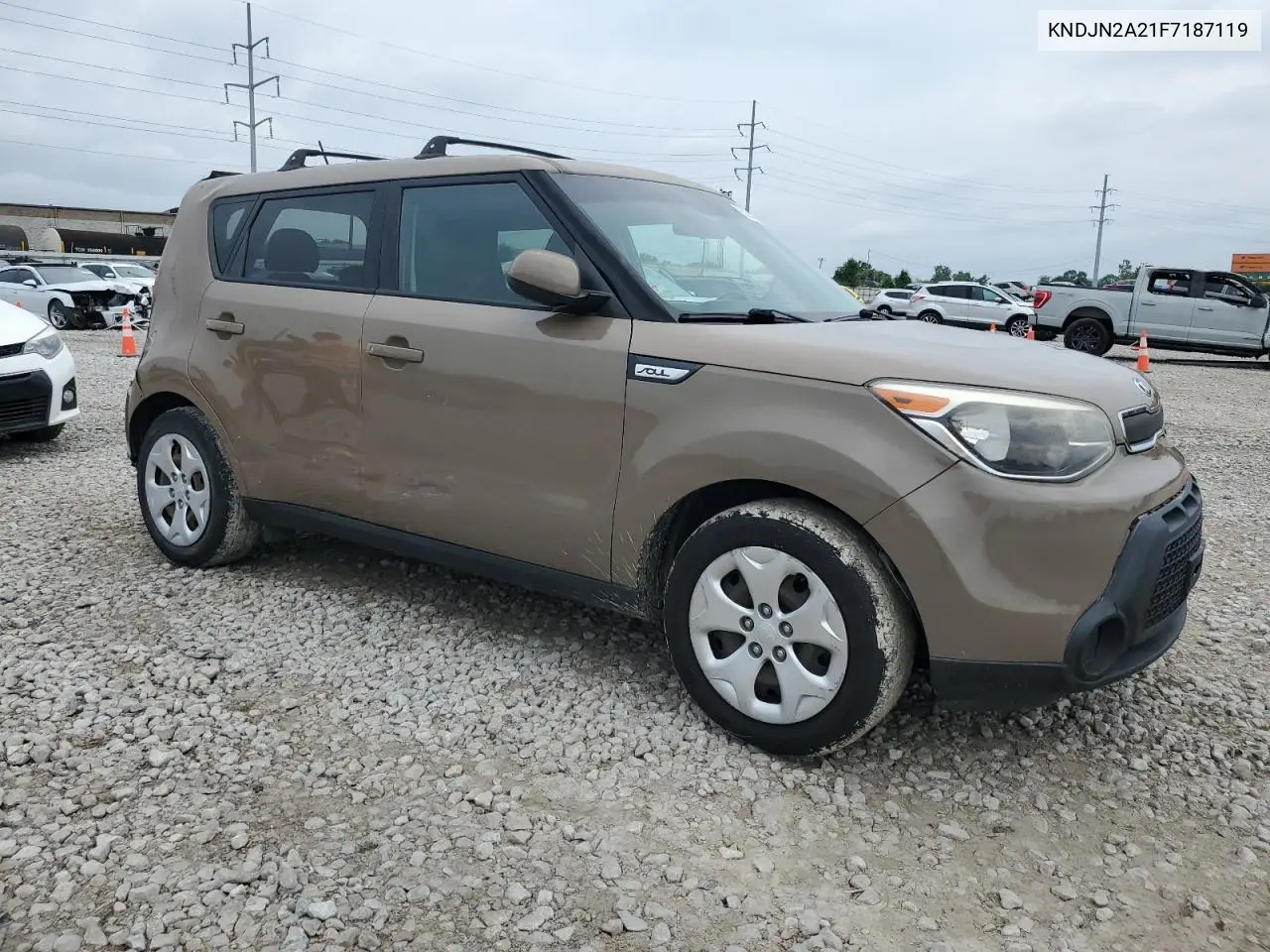 2015 Kia Soul VIN: KNDJN2A21F7187119 Lot: 62954965
