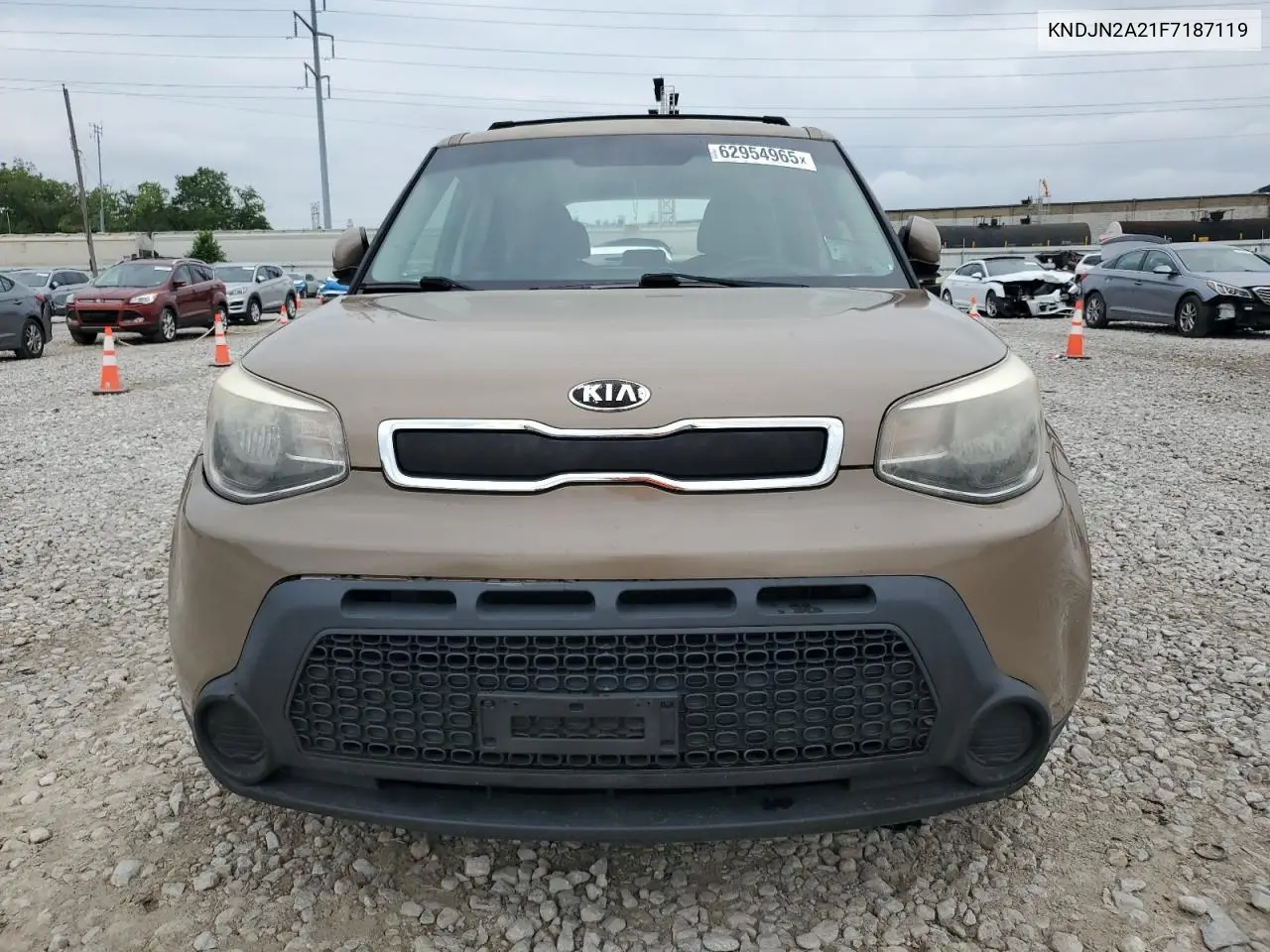 2015 Kia Soul VIN: KNDJN2A21F7187119 Lot: 62954965