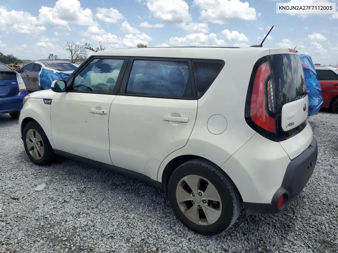 2015 Kia Soul VIN: KNDJN2A27F7112005 Lot: 62990375