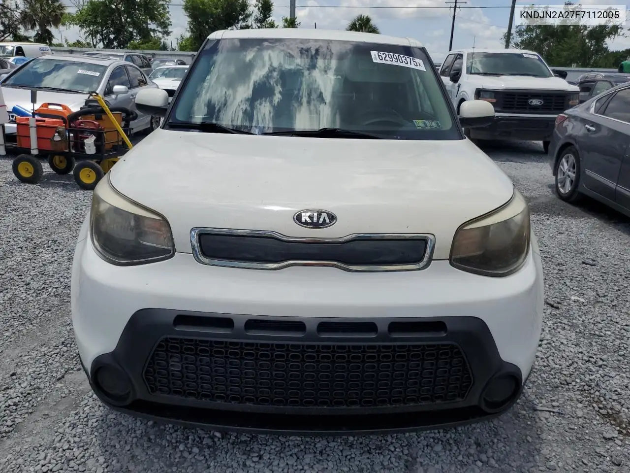 2015 Kia Soul VIN: KNDJN2A27F7112005 Lot: 62990375