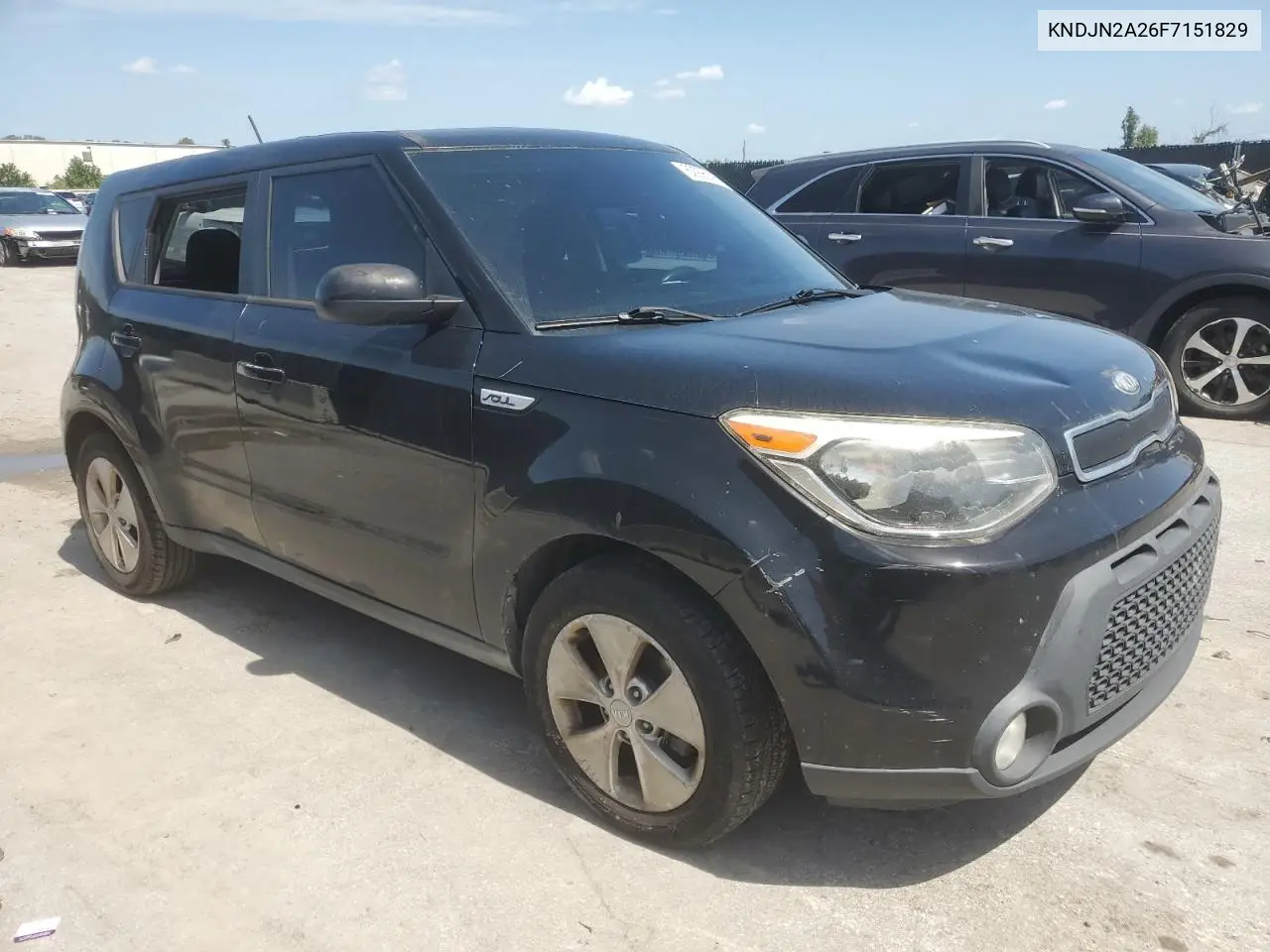 2015 Kia Soul VIN: KNDJN2A26F7151829 Lot: 62995895
