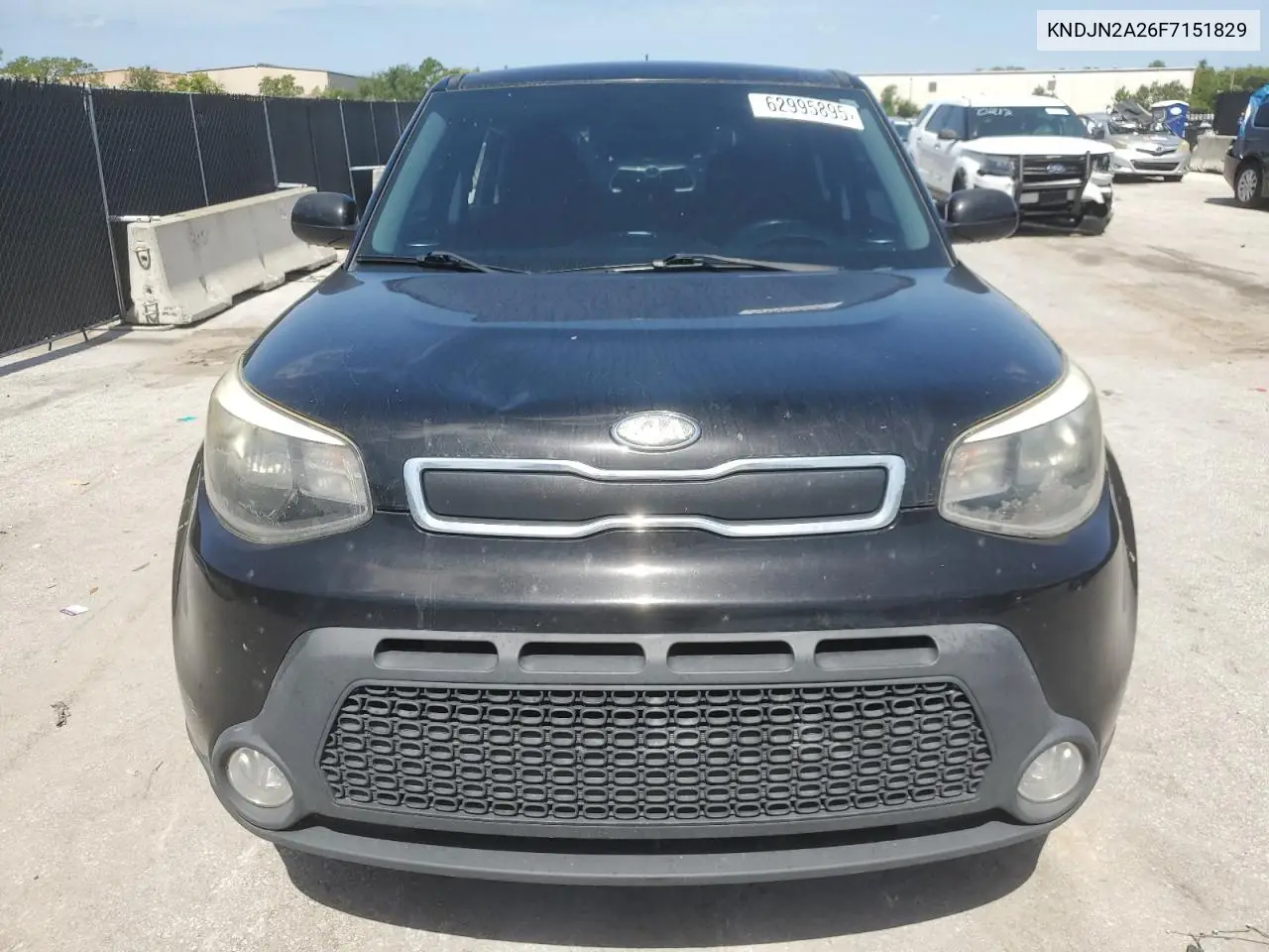 2015 Kia Soul VIN: KNDJN2A26F7151829 Lot: 62995895