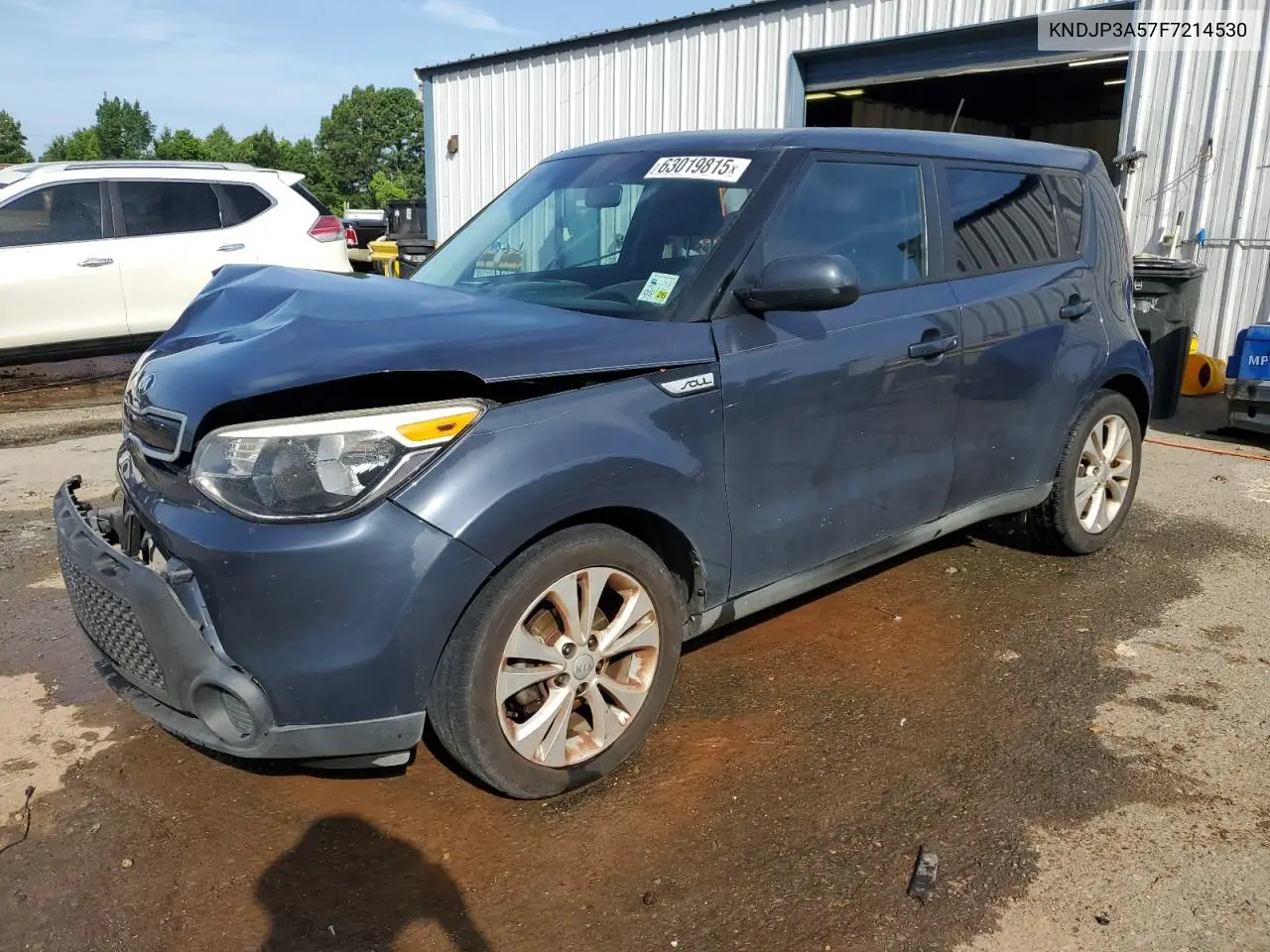 2015 Kia Soul + VIN: KNDJP3A57F7214530 Lot: 63019815