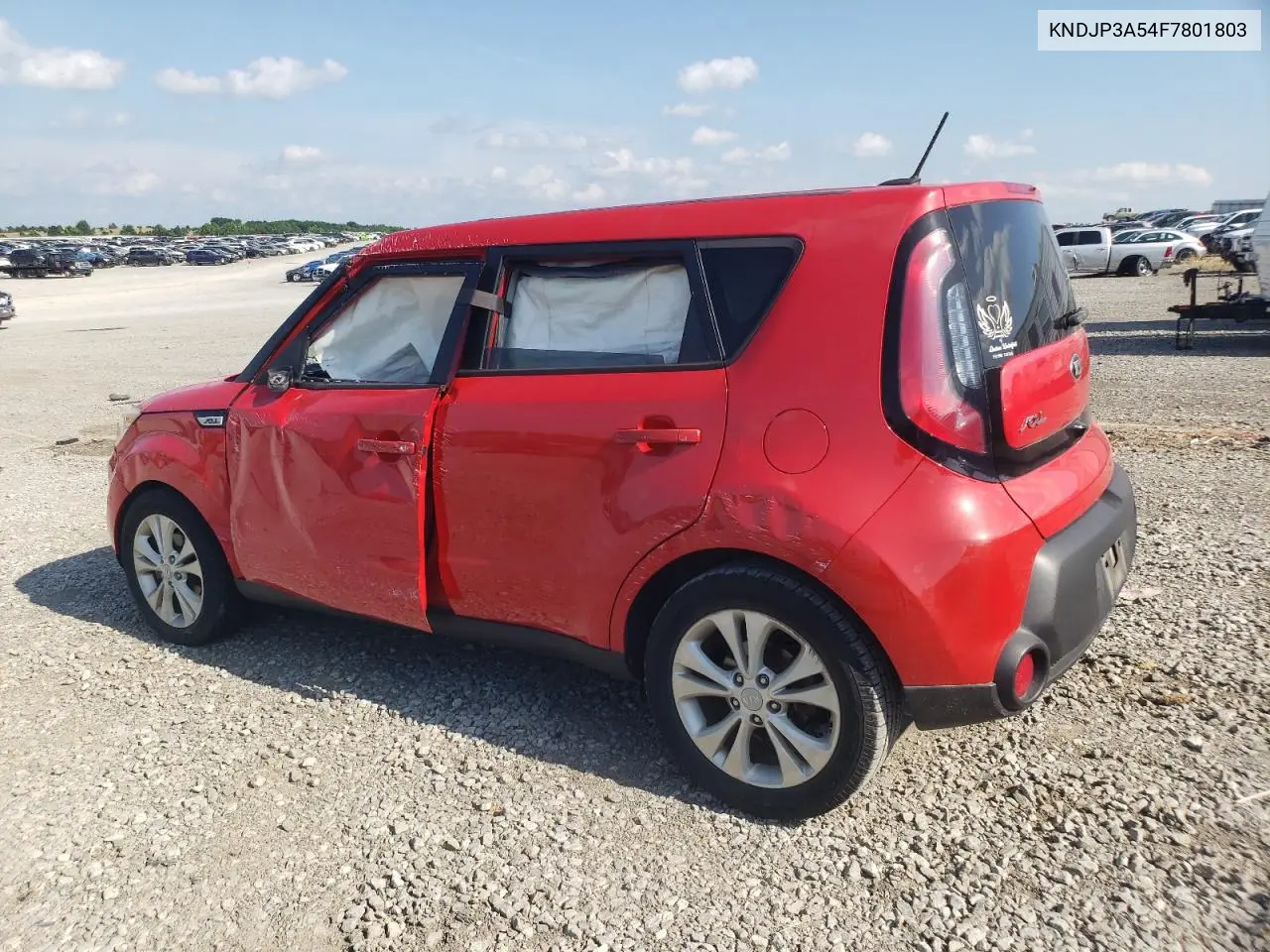 2015 Kia Soul + VIN: KNDJP3A54F7801803 Lot: 63049835