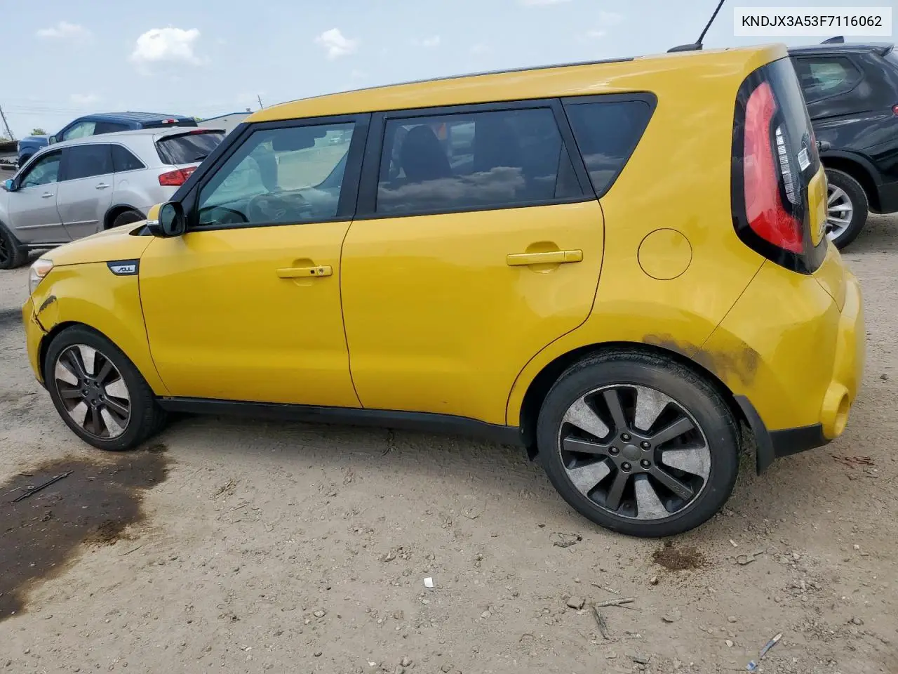 2015 Kia Soul ! VIN: KNDJX3A53F7116062 Lot: 63344705