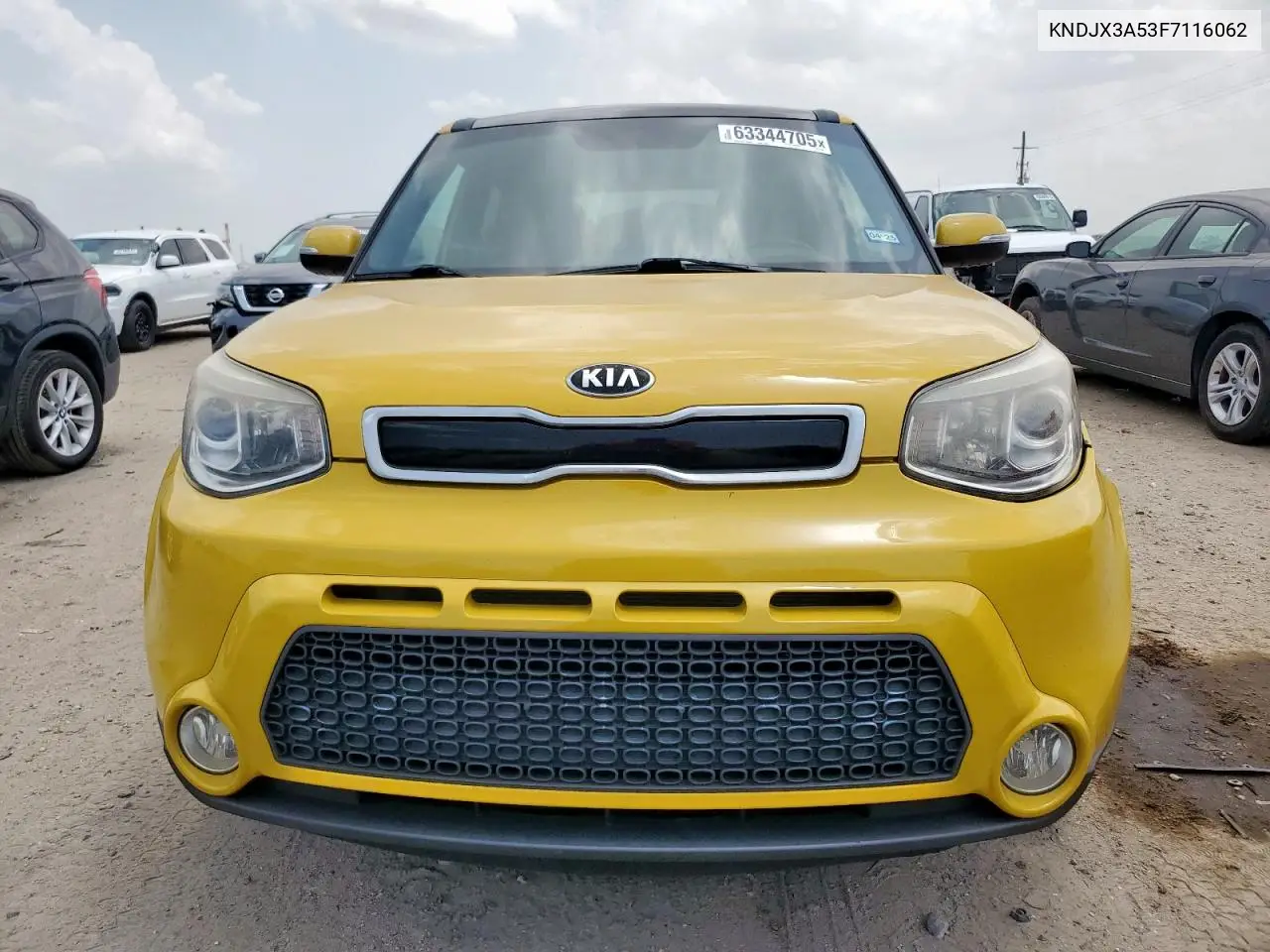 2015 Kia Soul ! VIN: KNDJX3A53F7116062 Lot: 63344705